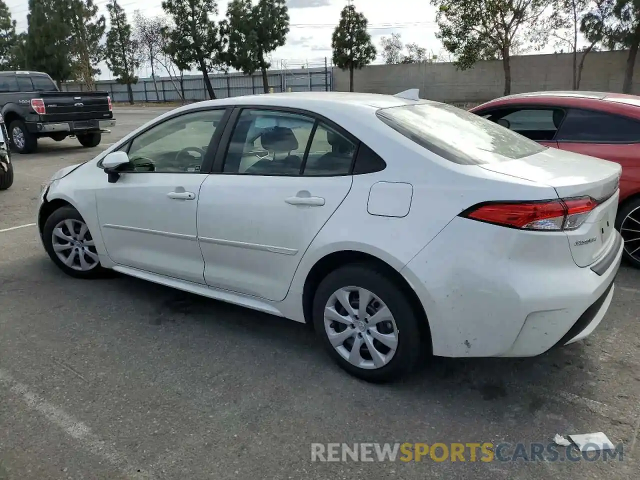 2 Photograph of a damaged car JTDEPMAE7MJ178751 TOYOTA COROLLA 2021