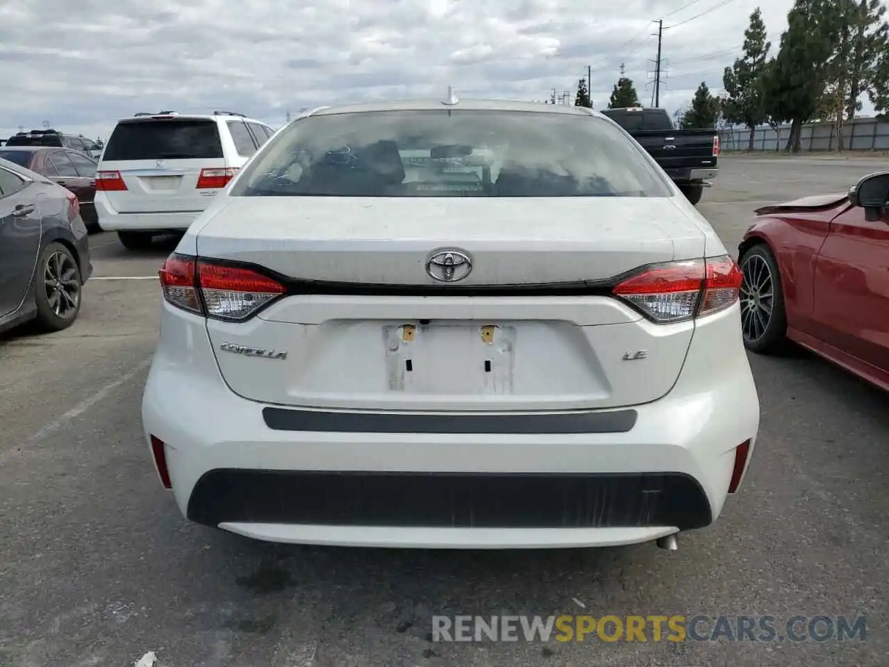 6 Photograph of a damaged car JTDEPMAE7MJ178751 TOYOTA COROLLA 2021