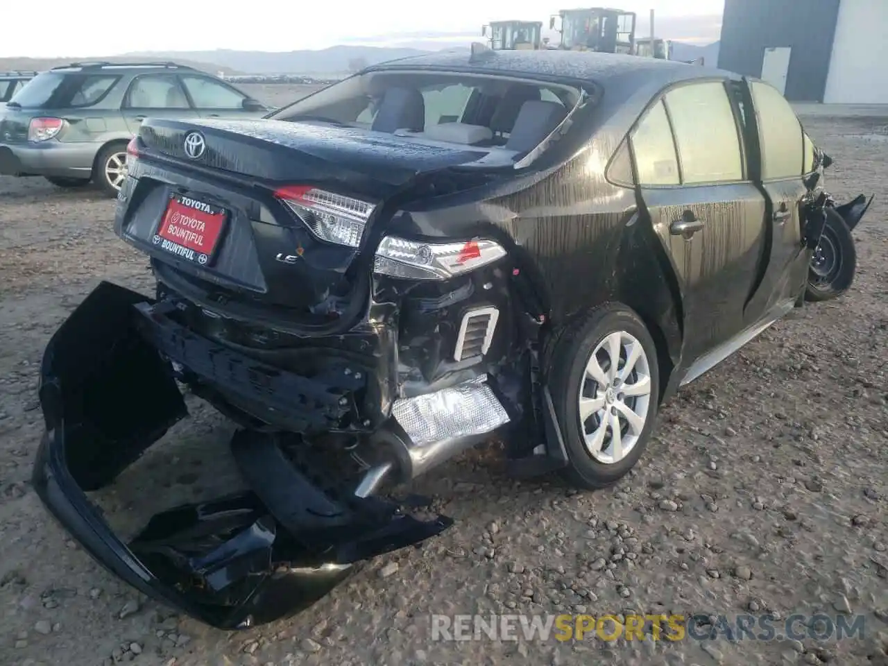 4 Photograph of a damaged car JTDEPMAE7MJ179706 TOYOTA COROLLA 2021