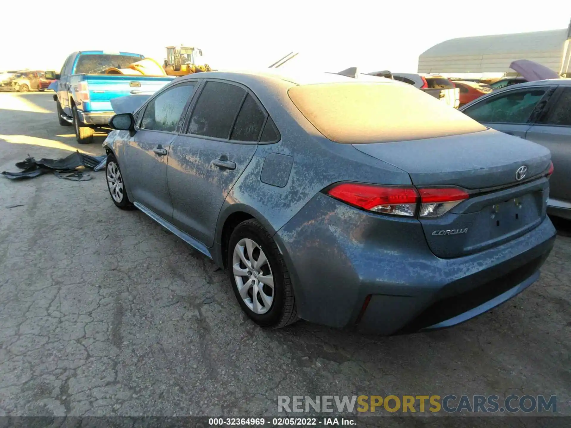 3 Photograph of a damaged car JTDEPMAE7MJ181794 TOYOTA COROLLA 2021