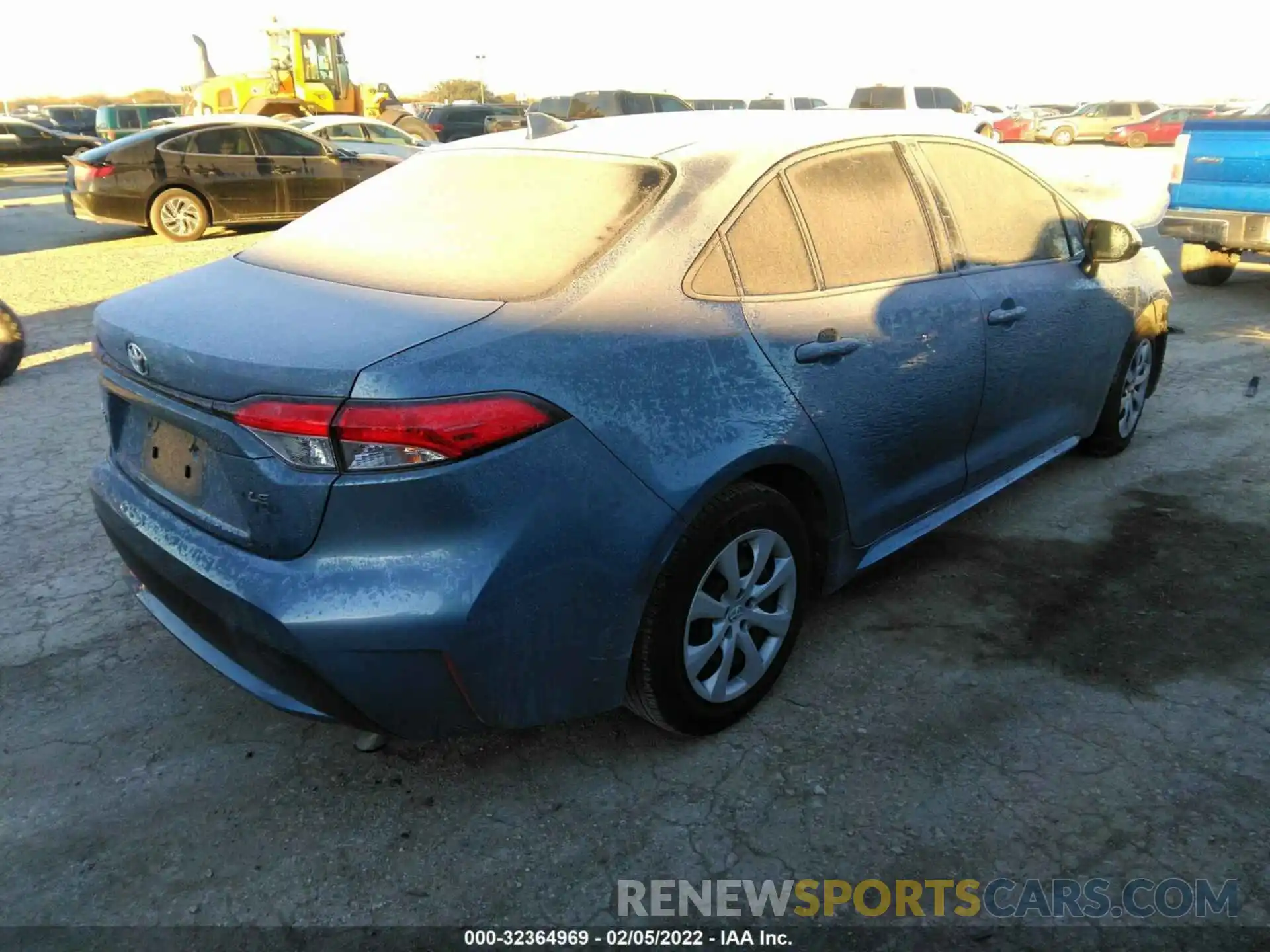 4 Photograph of a damaged car JTDEPMAE7MJ181794 TOYOTA COROLLA 2021