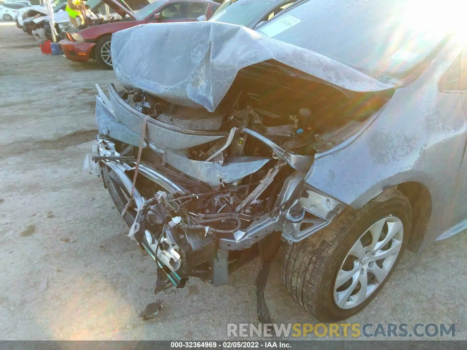 6 Photograph of a damaged car JTDEPMAE7MJ181794 TOYOTA COROLLA 2021