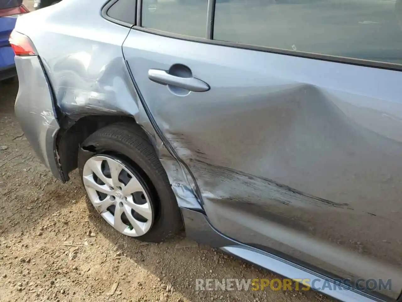 9 Photograph of a damaged car JTDEPMAE7MJ182525 TOYOTA COROLLA 2021