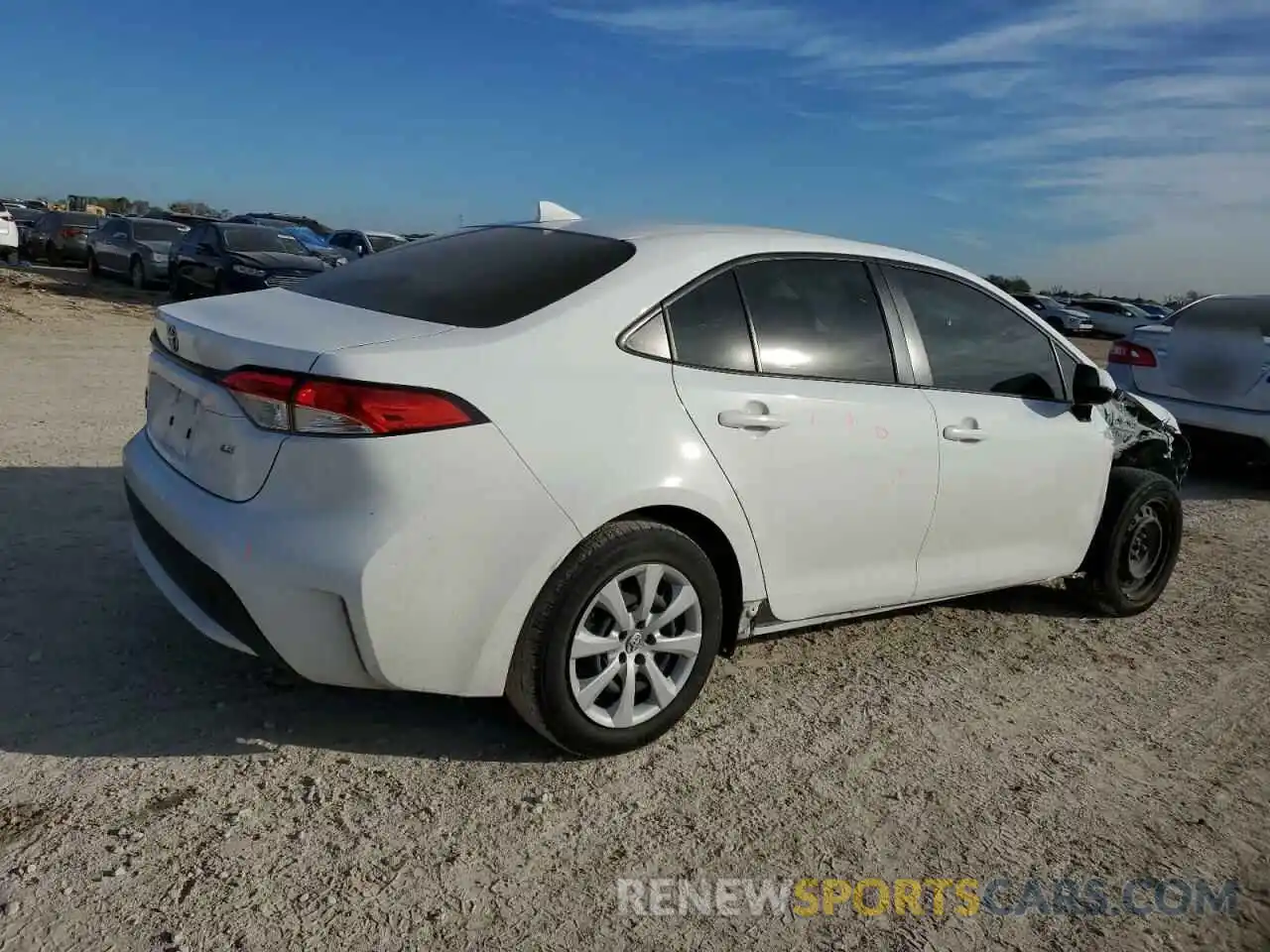 3 Photograph of a damaged car JTDEPMAE7MJ182749 TOYOTA COROLLA 2021