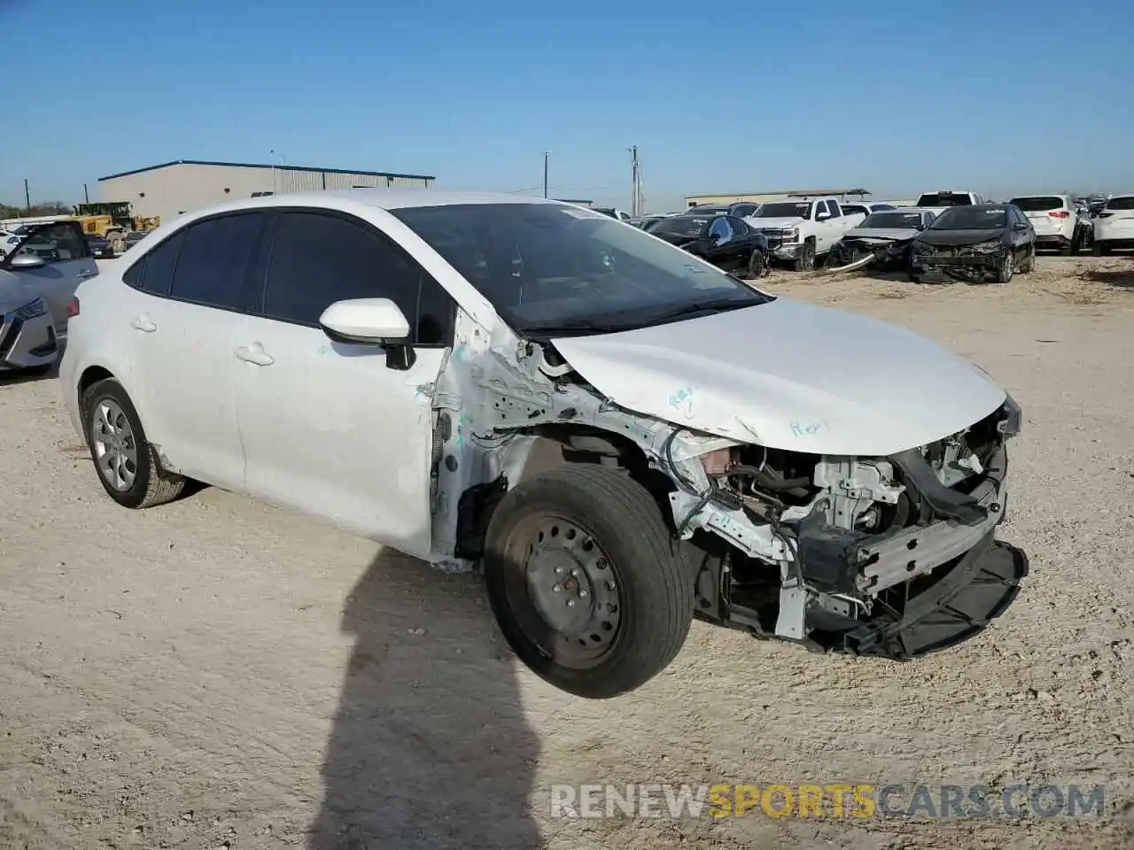 4 Photograph of a damaged car JTDEPMAE7MJ182749 TOYOTA COROLLA 2021