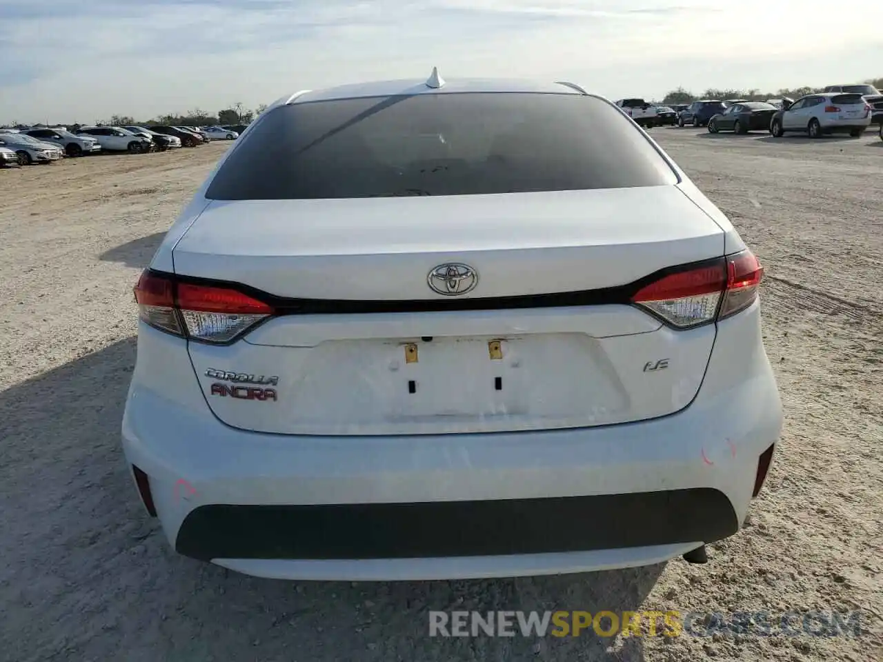 6 Photograph of a damaged car JTDEPMAE7MJ182749 TOYOTA COROLLA 2021