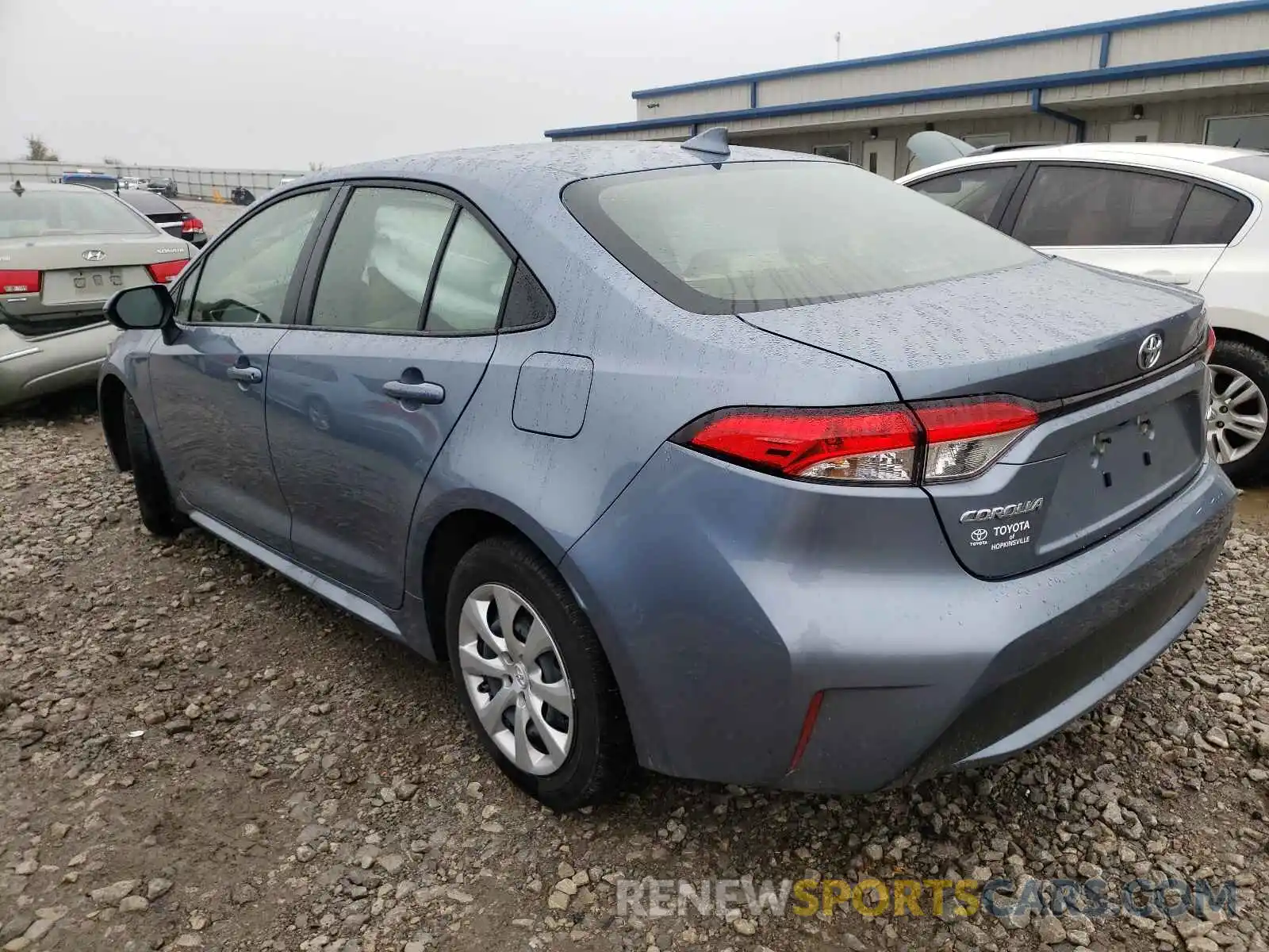 3 Photograph of a damaged car JTDEPMAE7MJ183142 TOYOTA COROLLA 2021