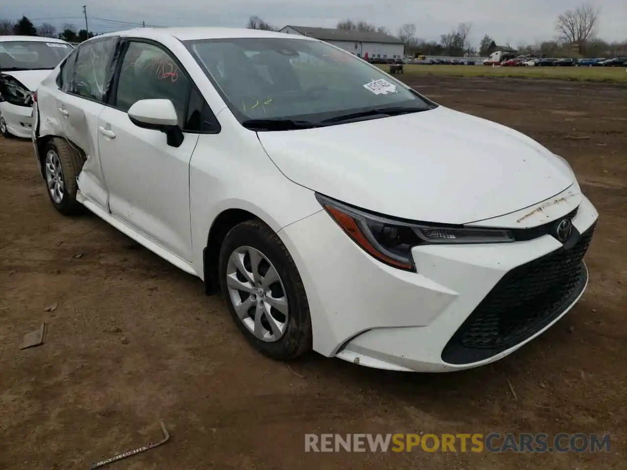 1 Photograph of a damaged car JTDEPMAE7MJ184467 TOYOTA COROLLA 2021