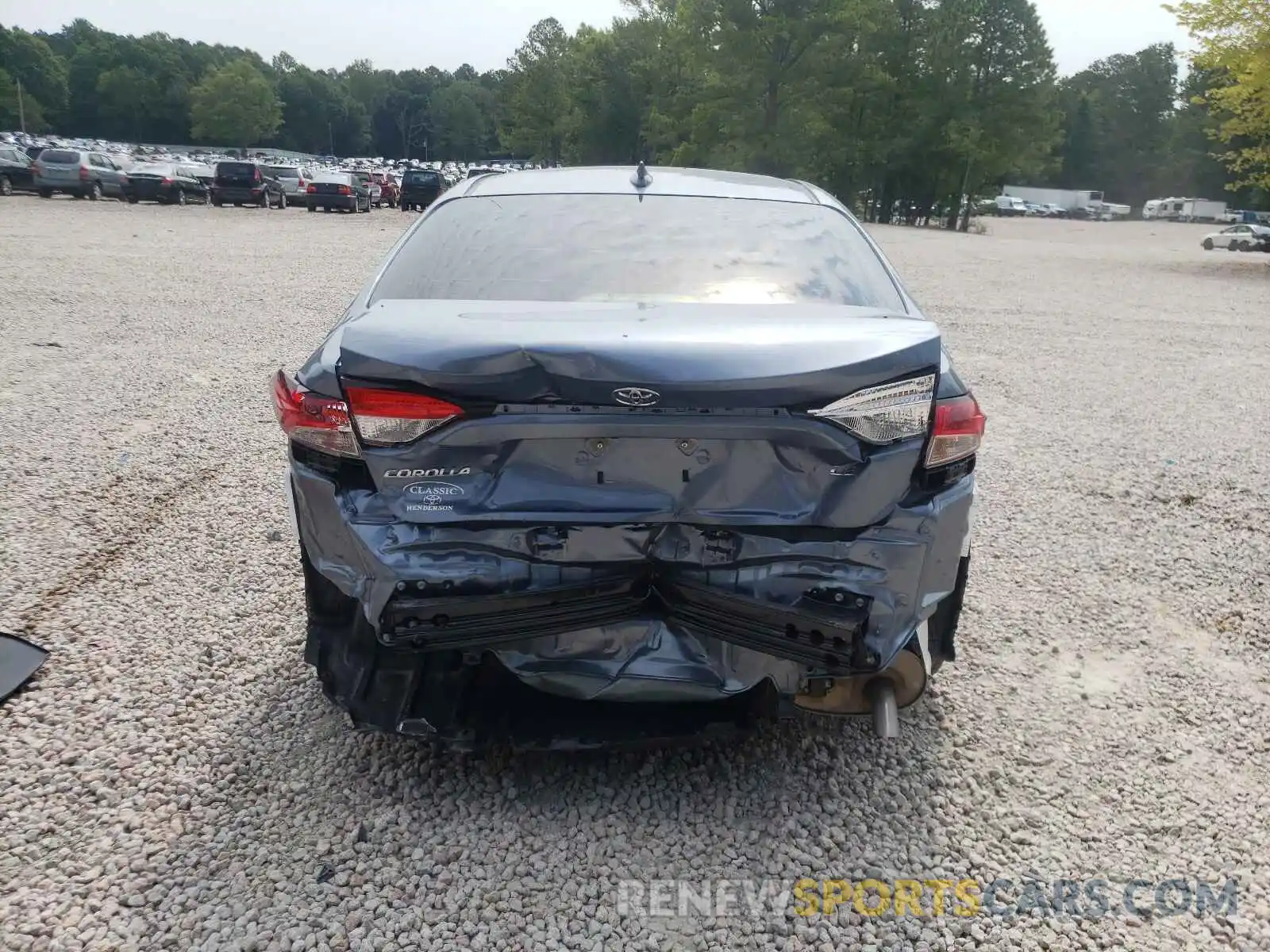 9 Photograph of a damaged car JTDEPMAE7MJ184758 TOYOTA COROLLA 2021