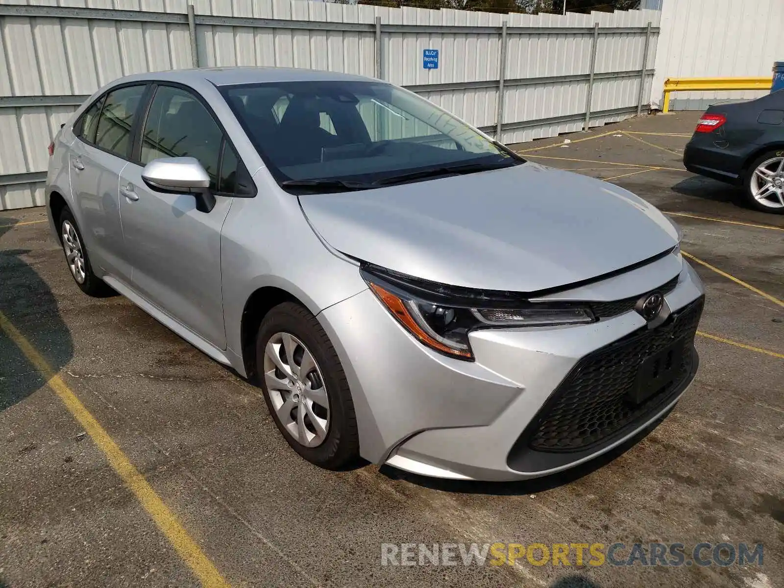 1 Photograph of a damaged car JTDEPMAE7MJ186333 TOYOTA COROLLA 2021