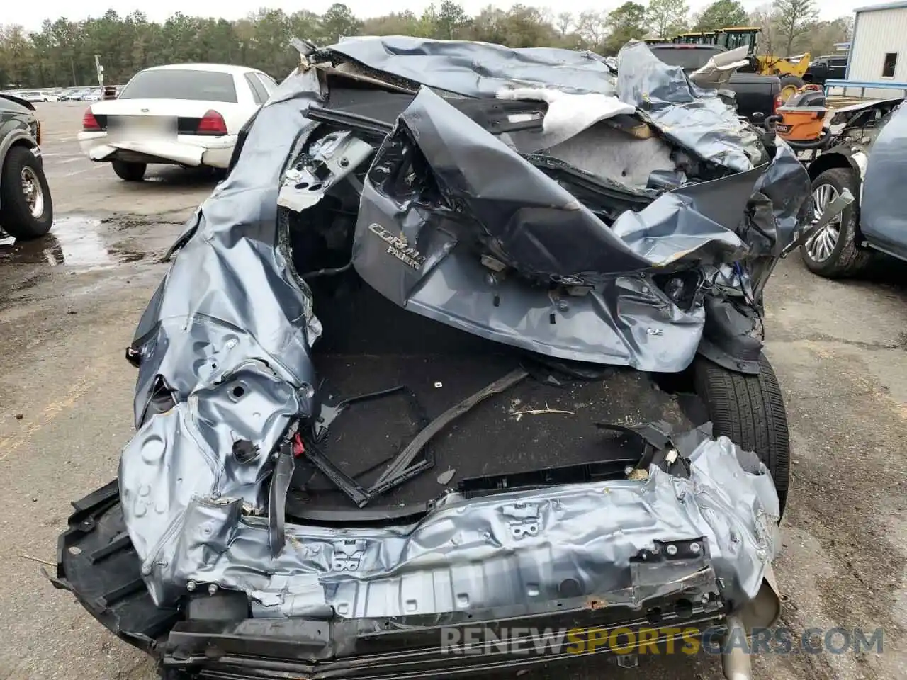 6 Photograph of a damaged car JTDEPMAE7MJ186428 TOYOTA COROLLA 2021