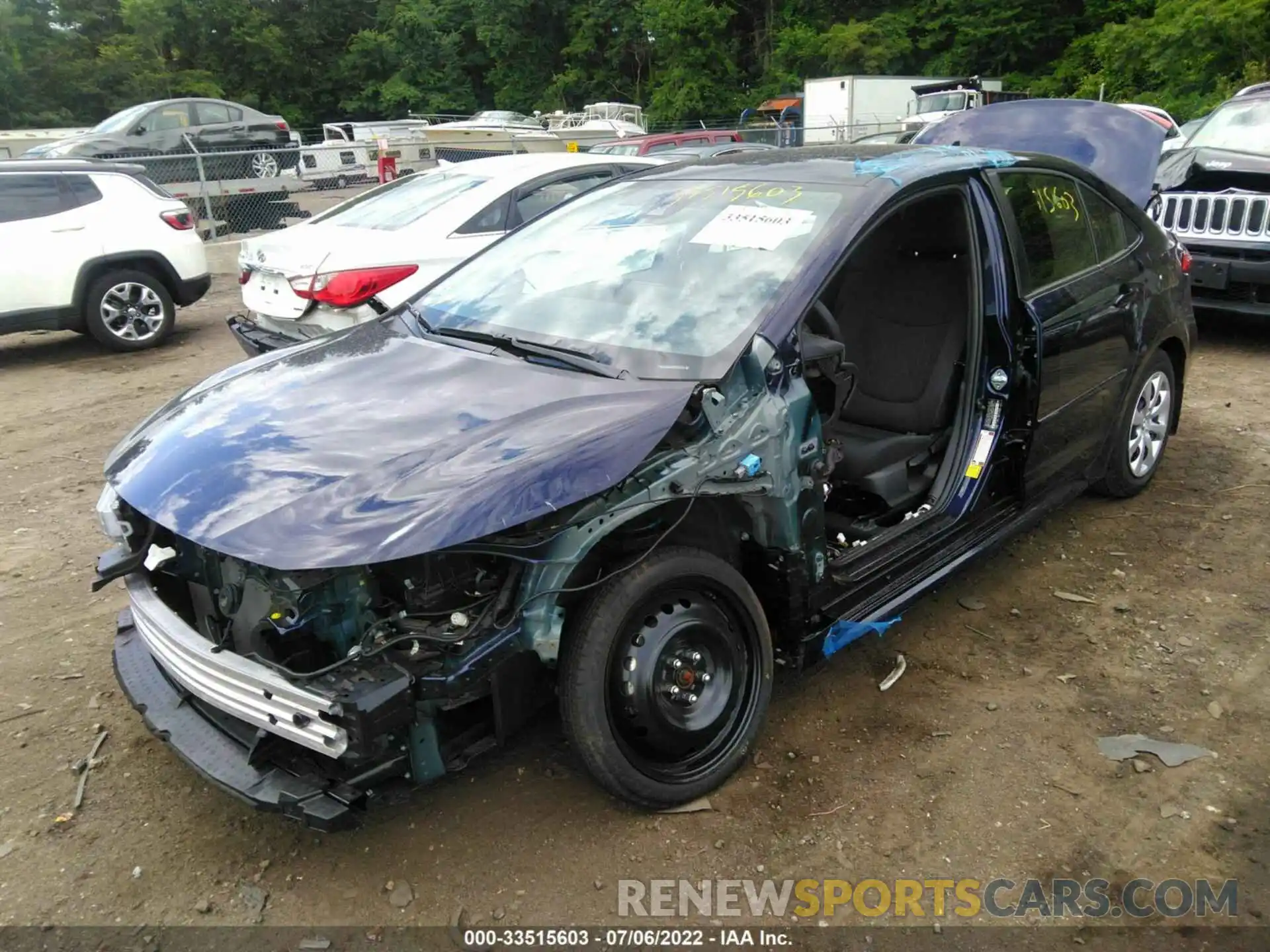 6 Photograph of a damaged car JTDEPMAE7MJ189202 TOYOTA COROLLA 2021