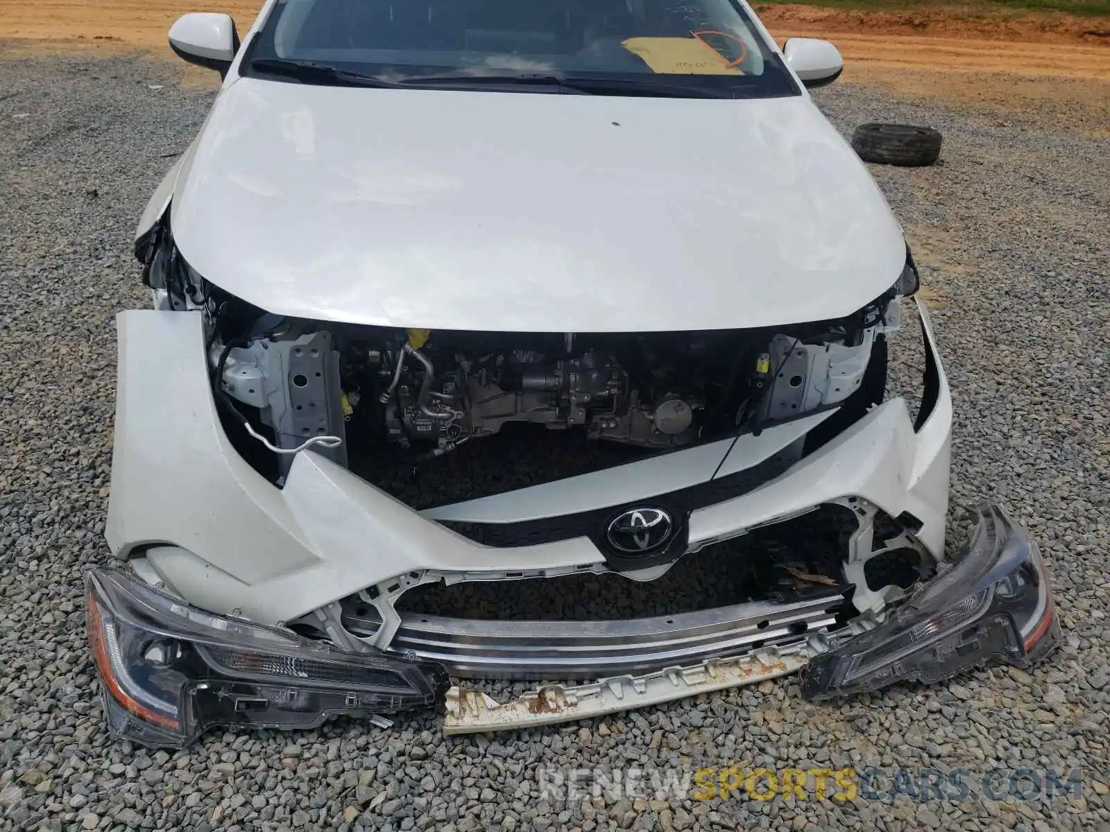 9 Photograph of a damaged car JTDEPMAE8MJ117442 TOYOTA COROLLA 2021