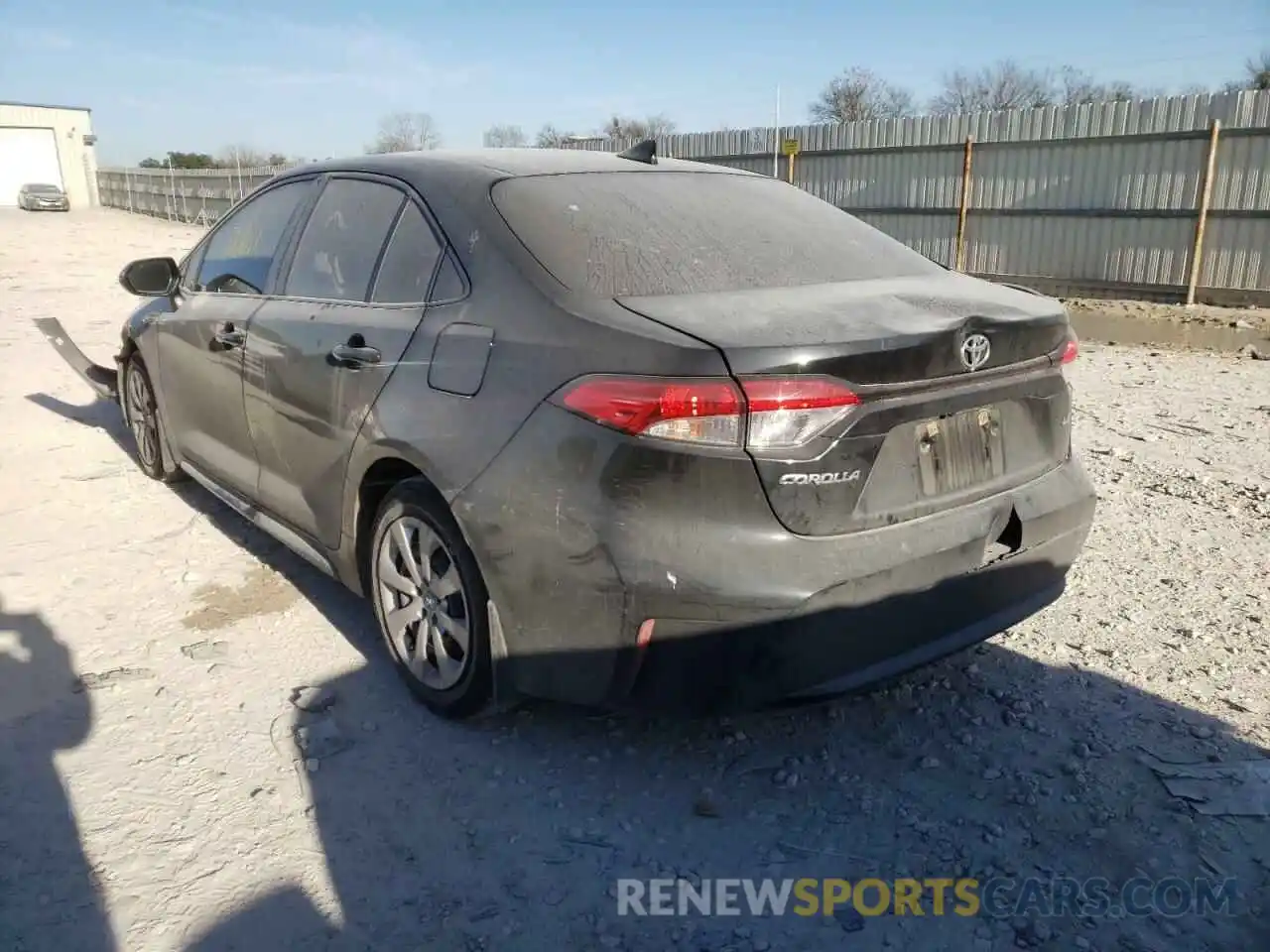 3 Photograph of a damaged car JTDEPMAE8MJ118056 TOYOTA COROLLA 2021