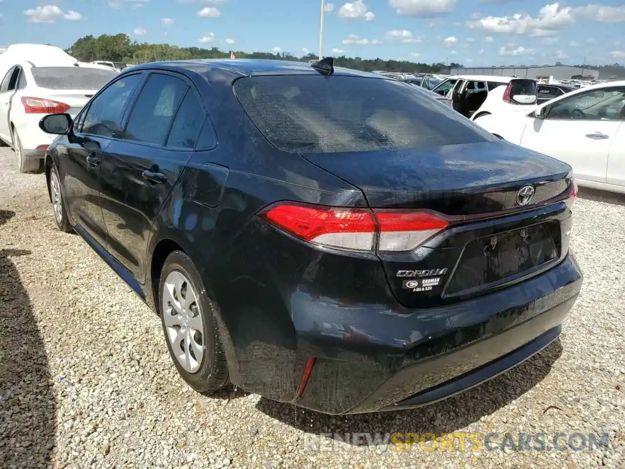 3 Photograph of a damaged car JTDEPMAE8MJ119594 TOYOTA COROLLA 2021