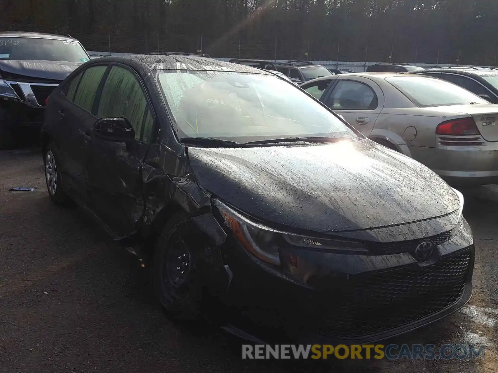 1 Photograph of a damaged car JTDEPMAE8MJ120017 TOYOTA COROLLA 2021