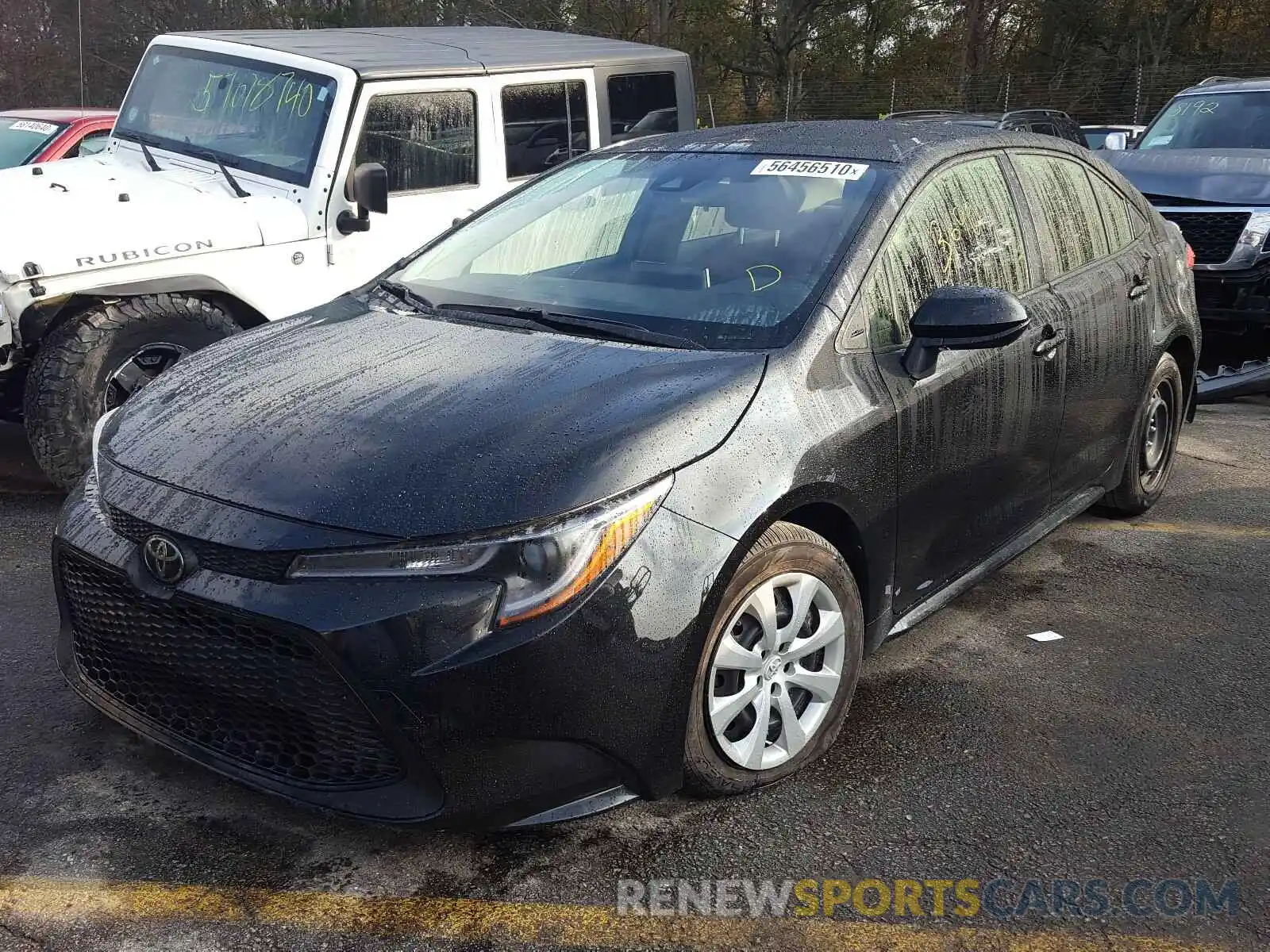 2 Photograph of a damaged car JTDEPMAE8MJ120017 TOYOTA COROLLA 2021