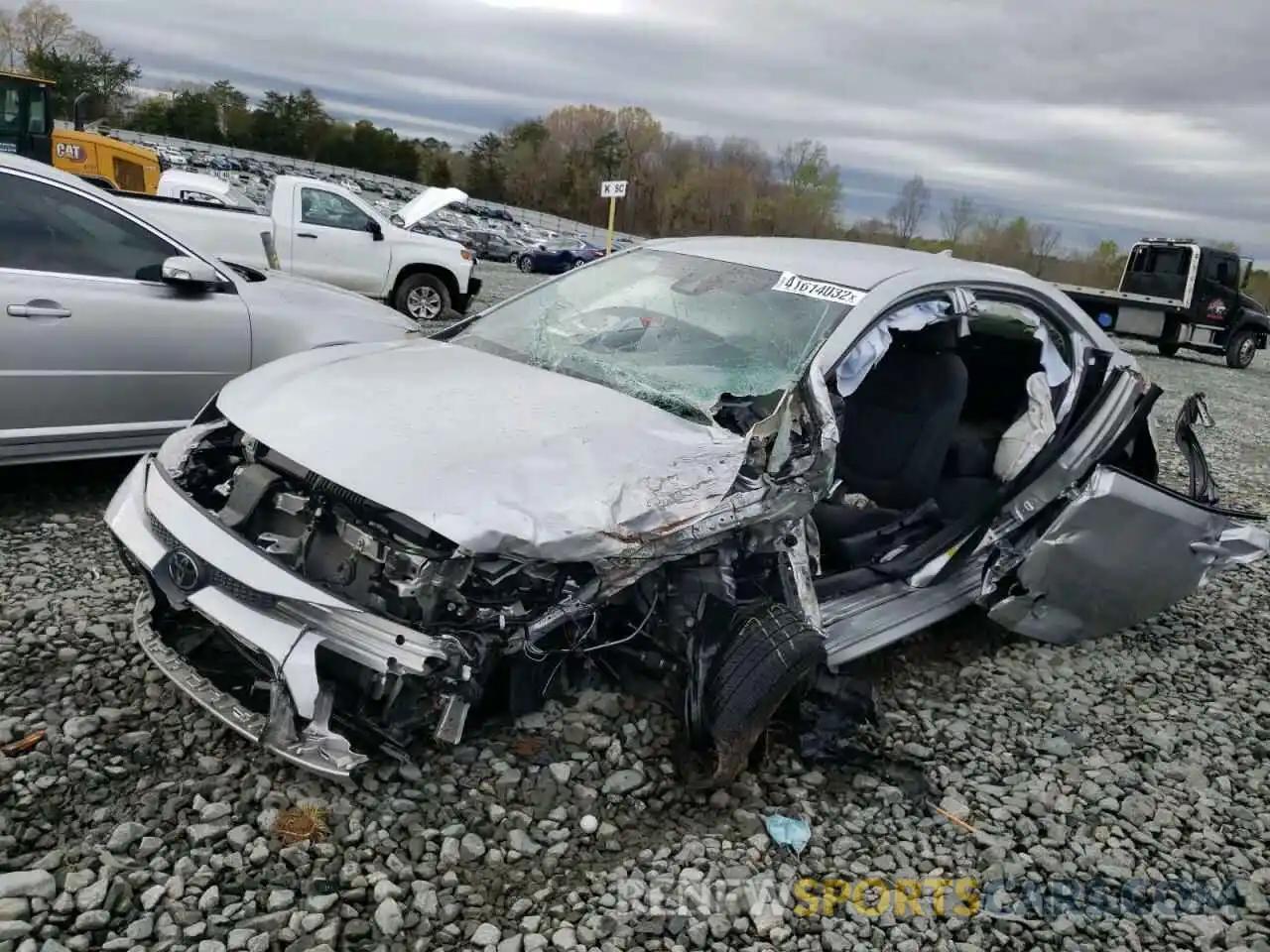 9 Photograph of a damaged car JTDEPMAE8MJ124990 TOYOTA COROLLA 2021