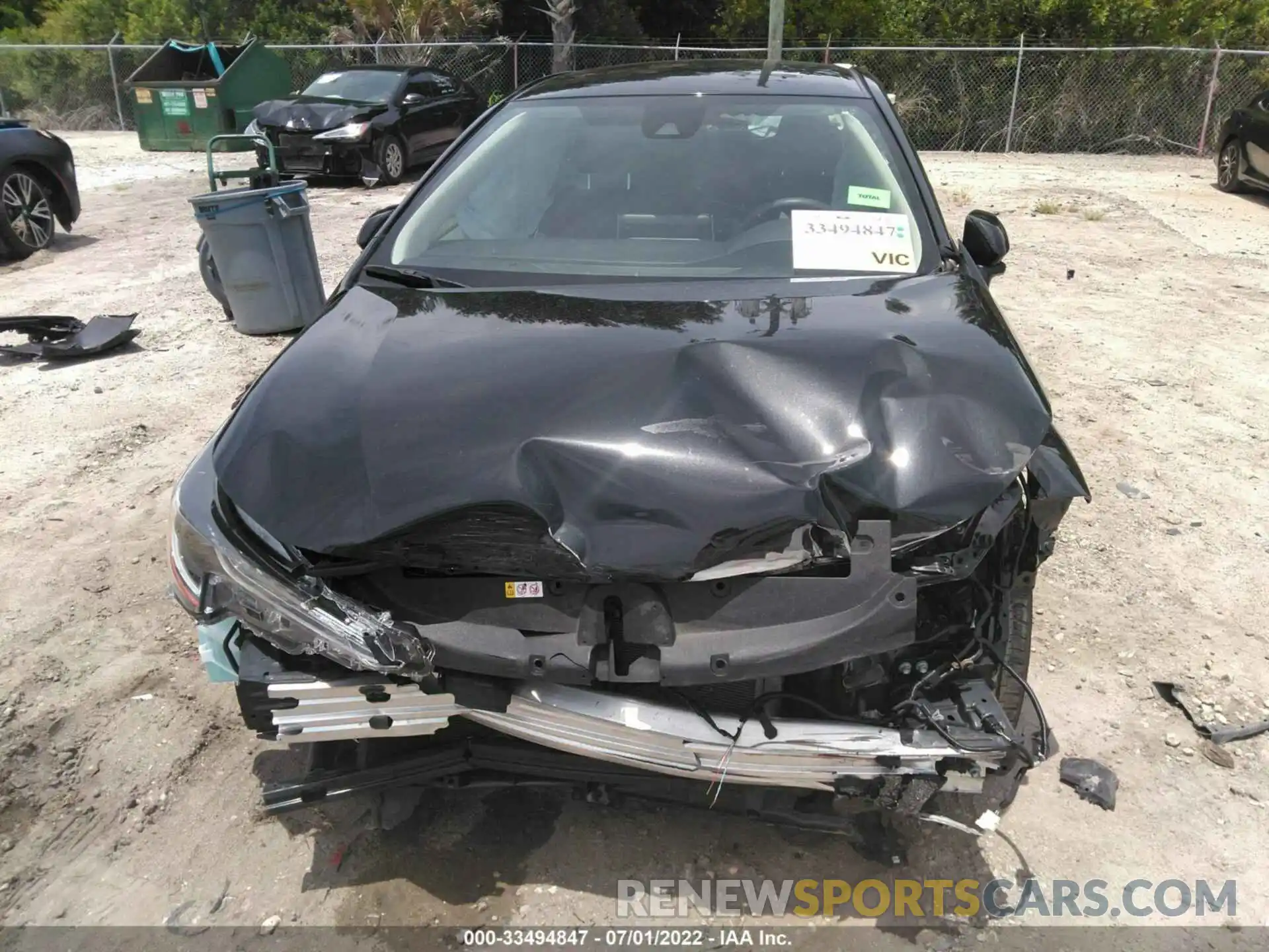 6 Photograph of a damaged car JTDEPMAE8MJ125086 TOYOTA COROLLA 2021