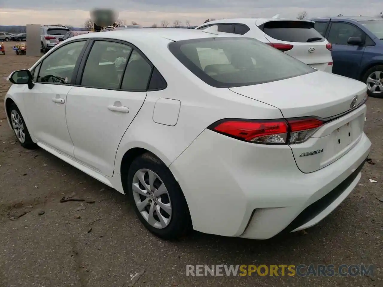 3 Photograph of a damaged car JTDEPMAE8MJ126187 TOYOTA COROLLA 2021