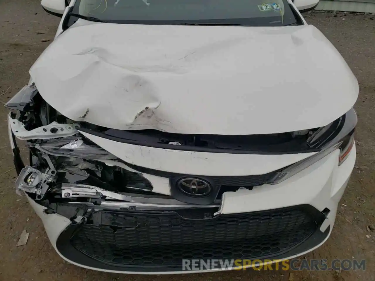 7 Photograph of a damaged car JTDEPMAE8MJ126187 TOYOTA COROLLA 2021