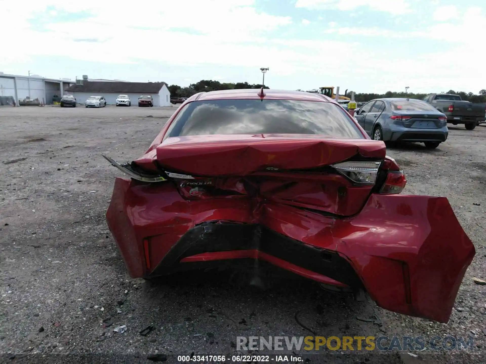 6 Photograph of a damaged car JTDEPMAE8MJ126254 TOYOTA COROLLA 2021