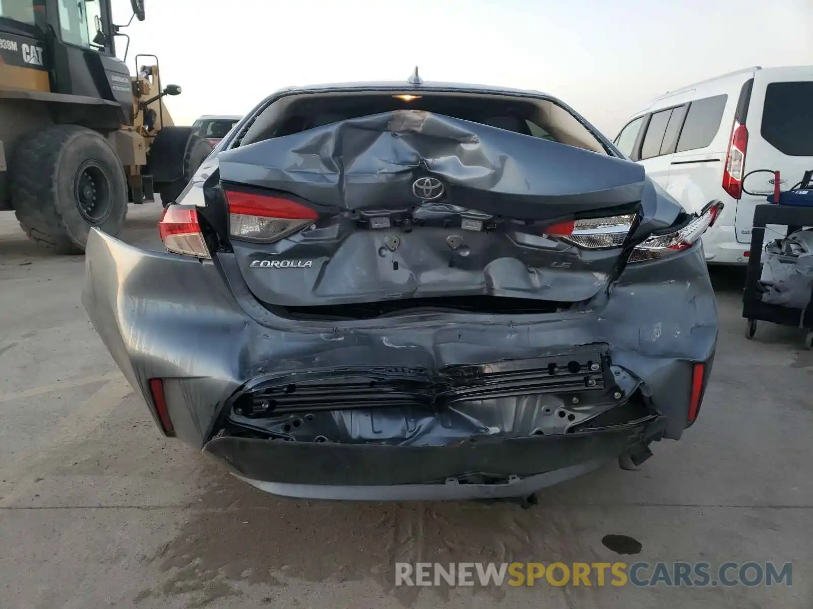 9 Photograph of a damaged car JTDEPMAE8MJ126349 TOYOTA COROLLA 2021