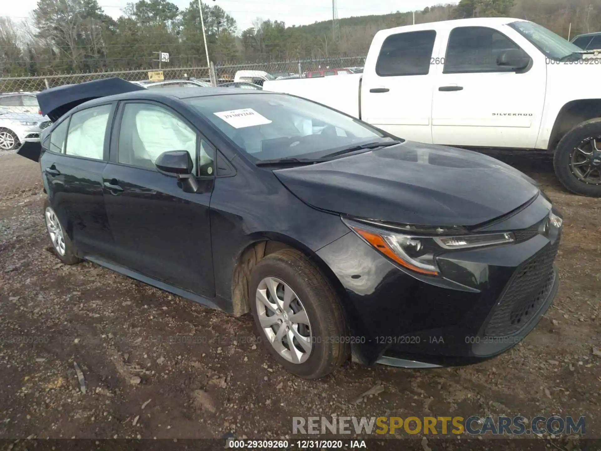 1 Photograph of a damaged car JTDEPMAE8MJ127677 TOYOTA COROLLA 2021