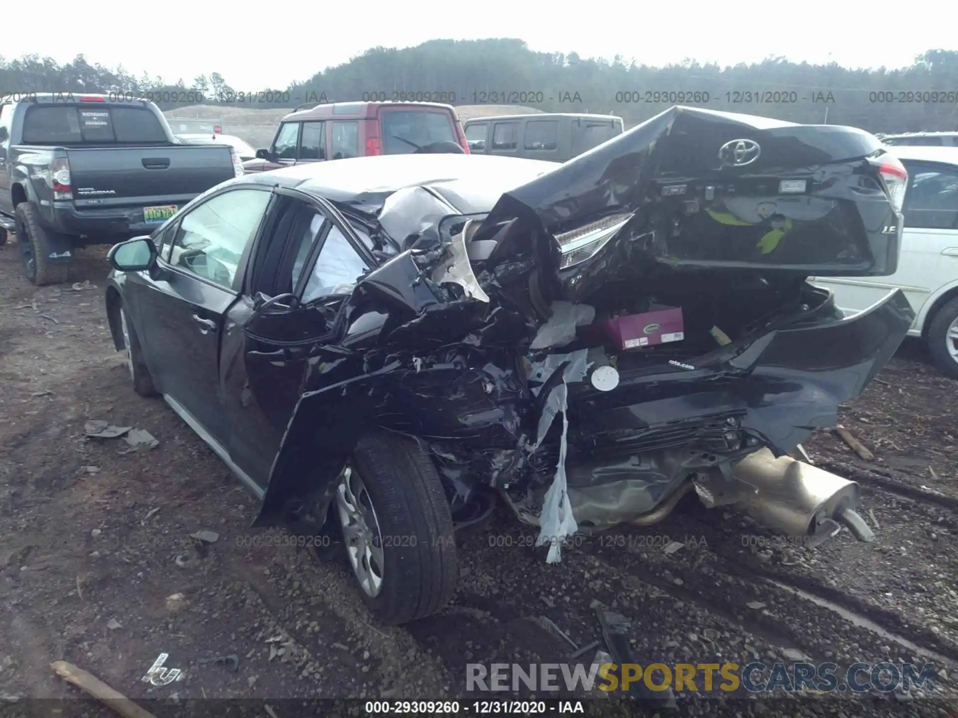 6 Photograph of a damaged car JTDEPMAE8MJ127677 TOYOTA COROLLA 2021