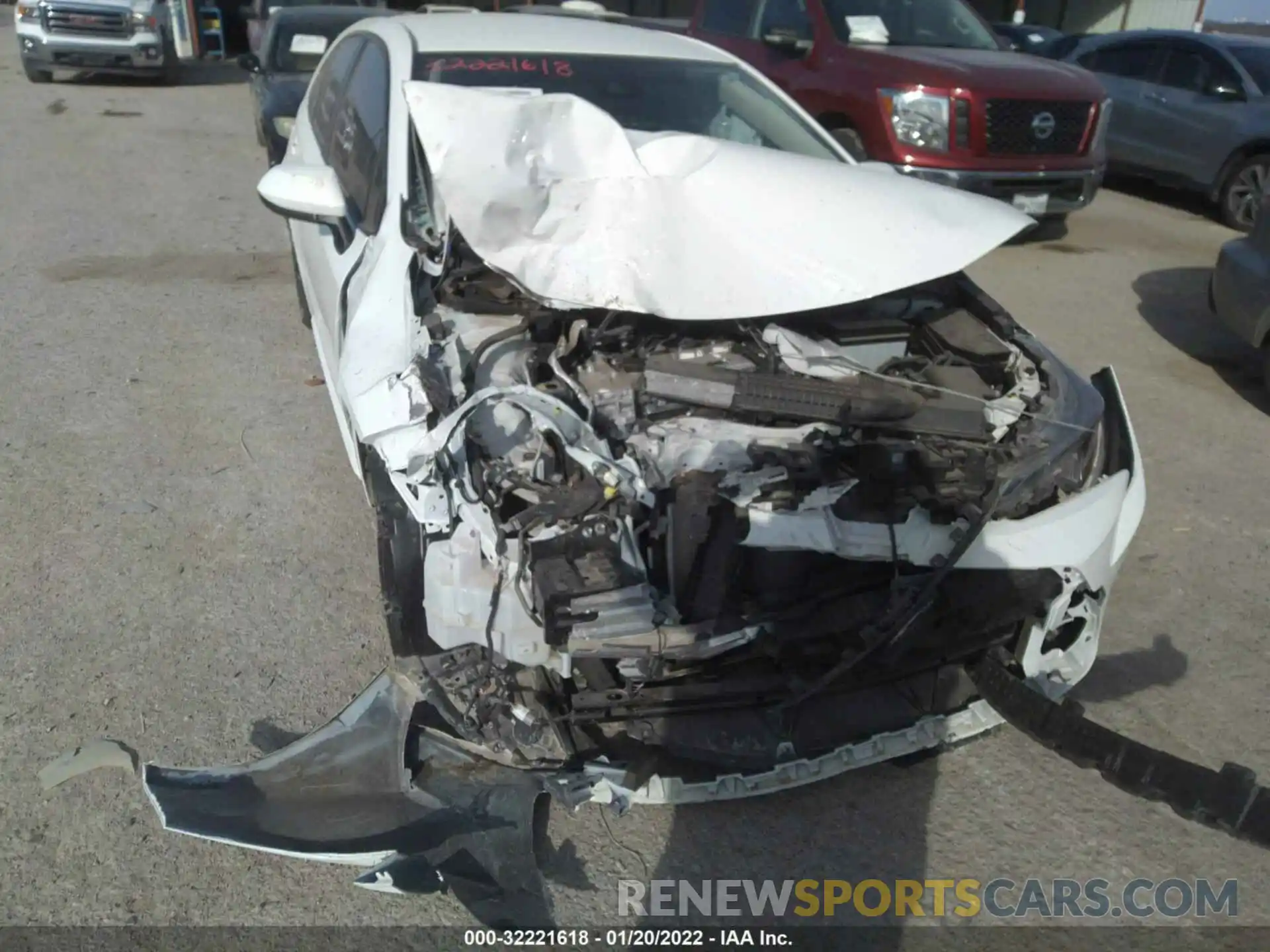 6 Photograph of a damaged car JTDEPMAE8MJ130028 TOYOTA COROLLA 2021