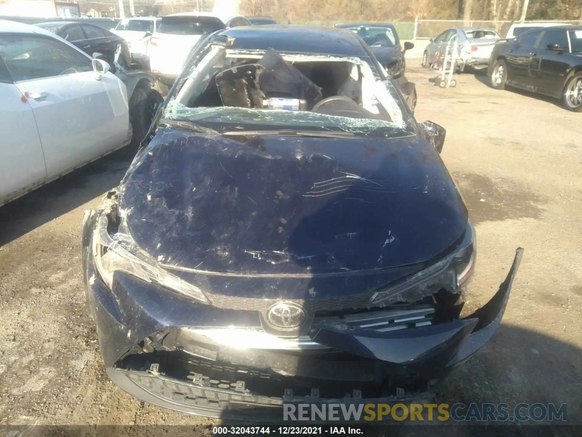 6 Photograph of a damaged car JTDEPMAE8MJ132667 TOYOTA COROLLA 2021