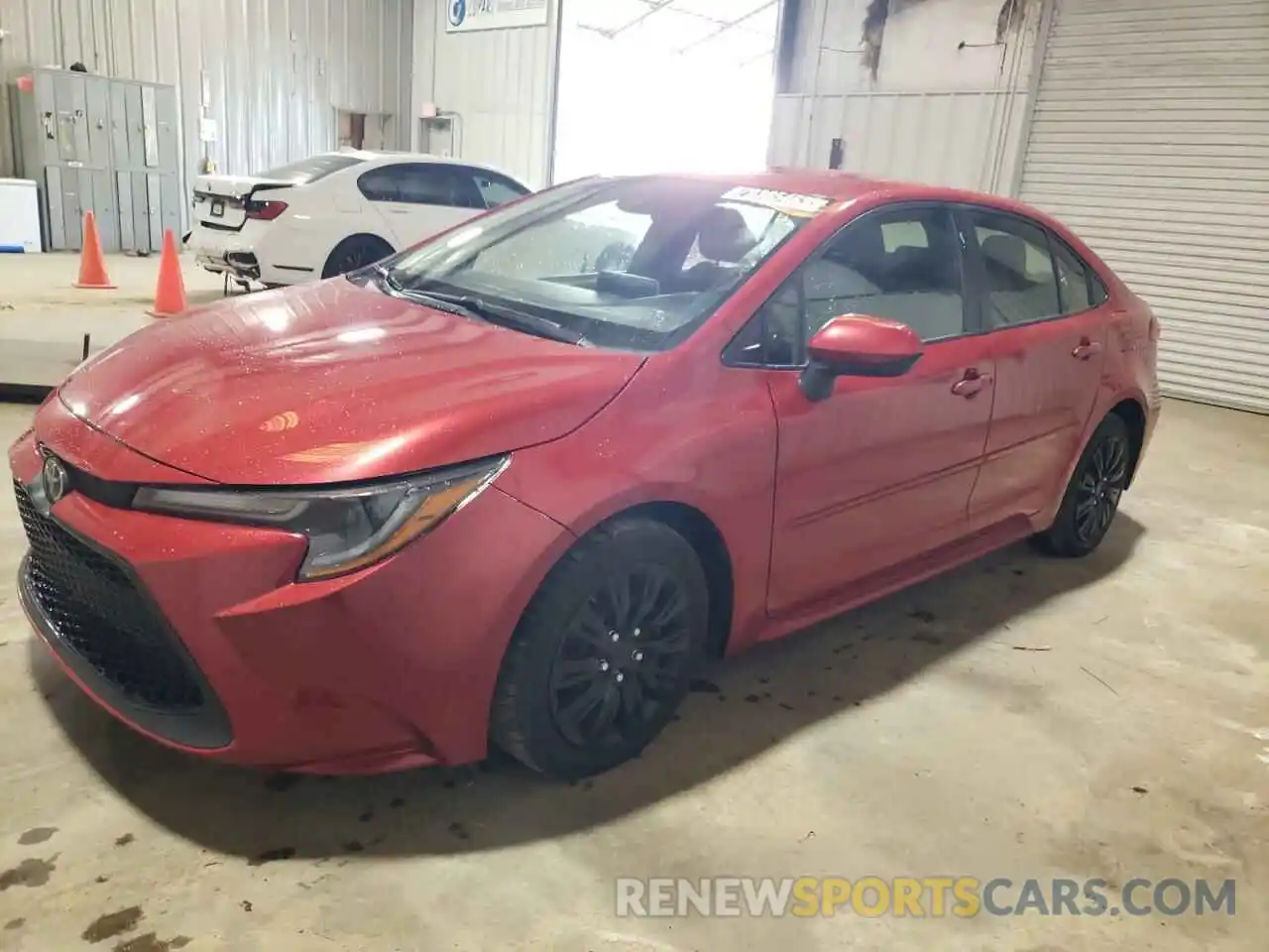 1 Photograph of a damaged car JTDEPMAE8MJ133639 TOYOTA COROLLA 2021