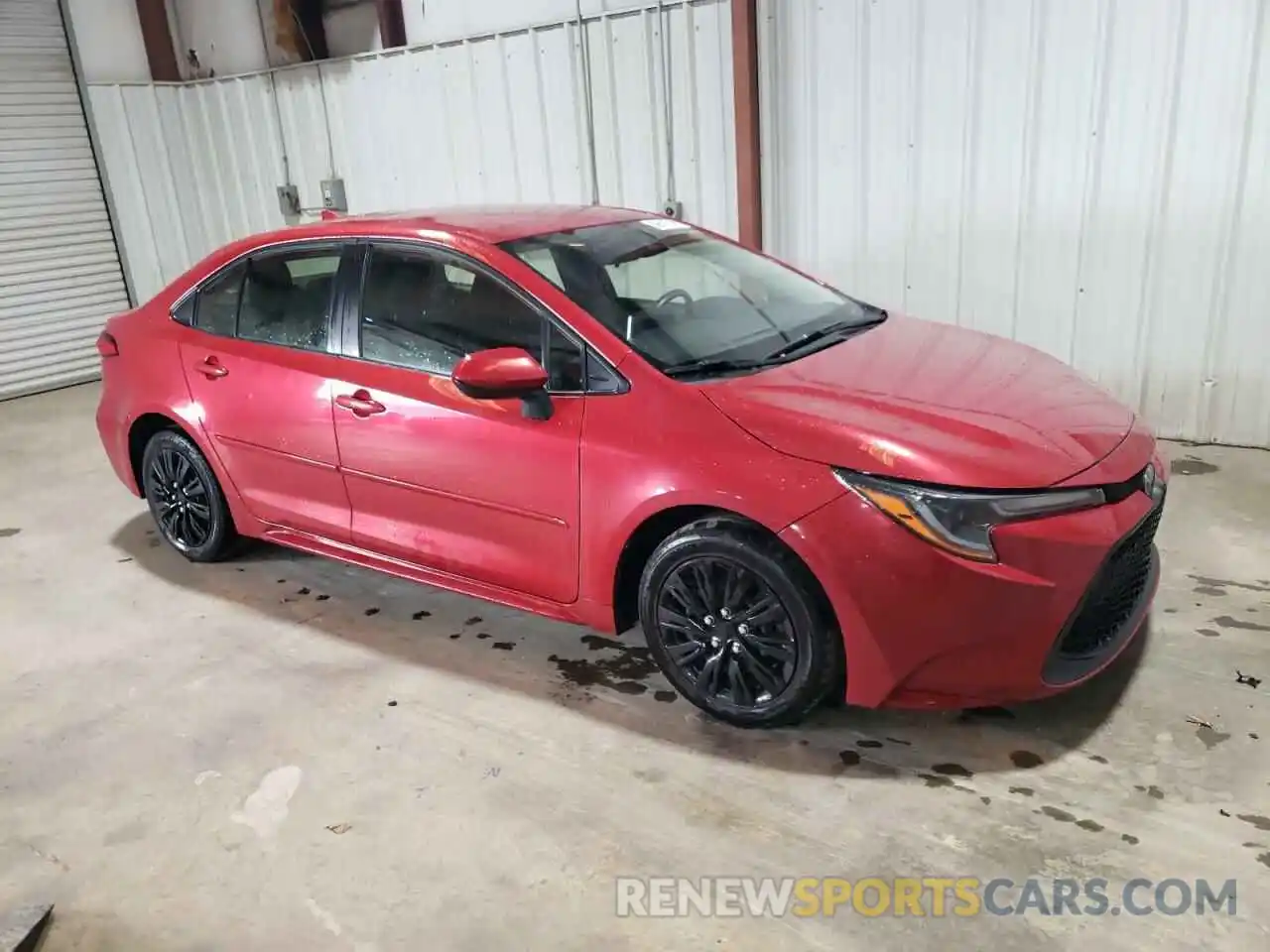 4 Photograph of a damaged car JTDEPMAE8MJ133639 TOYOTA COROLLA 2021