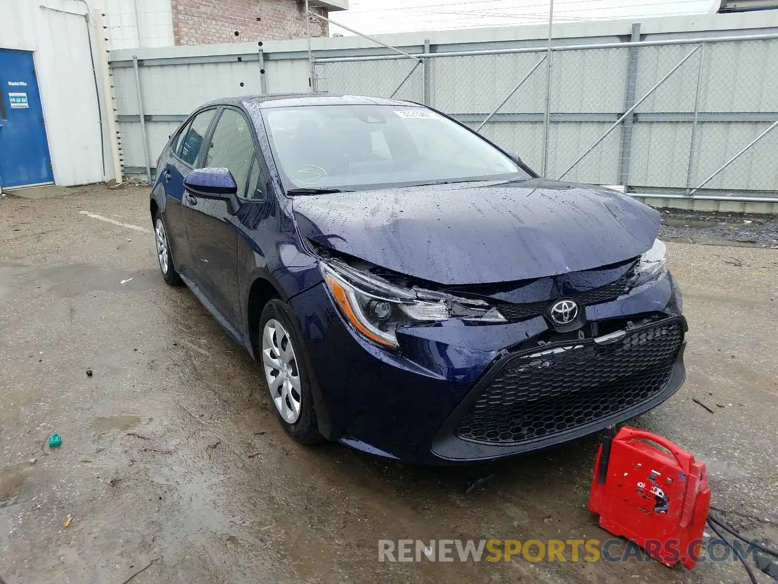 1 Photograph of a damaged car JTDEPMAE8MJ135665 TOYOTA COROLLA 2021