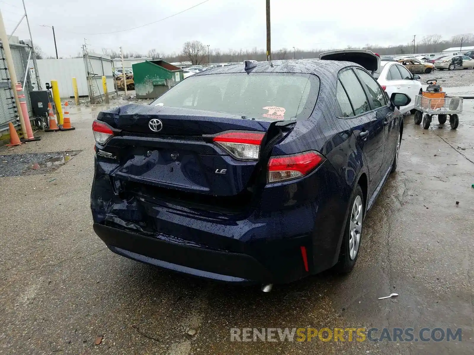 4 Photograph of a damaged car JTDEPMAE8MJ135665 TOYOTA COROLLA 2021