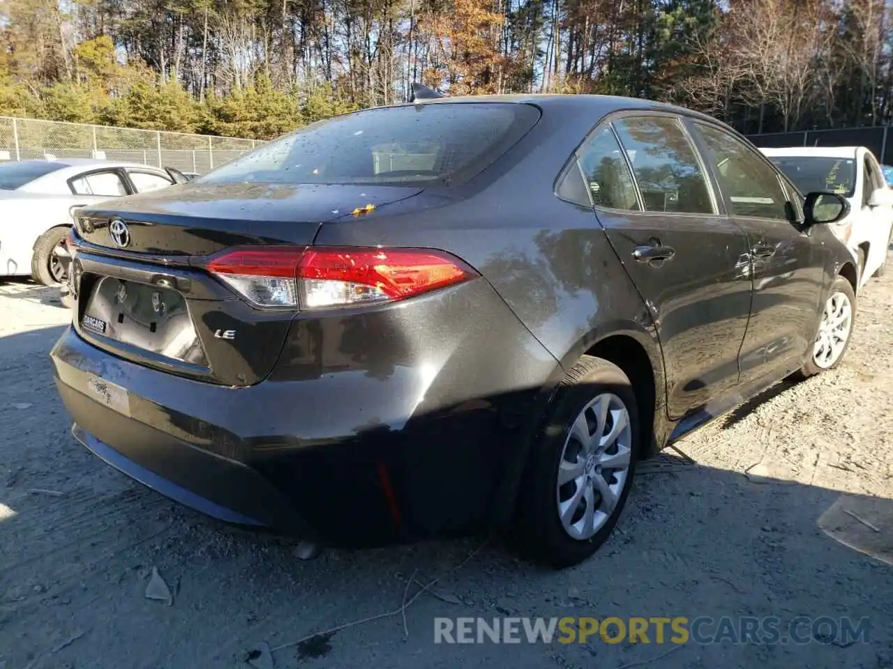 4 Photograph of a damaged car JTDEPMAE8MJ139375 TOYOTA COROLLA 2021