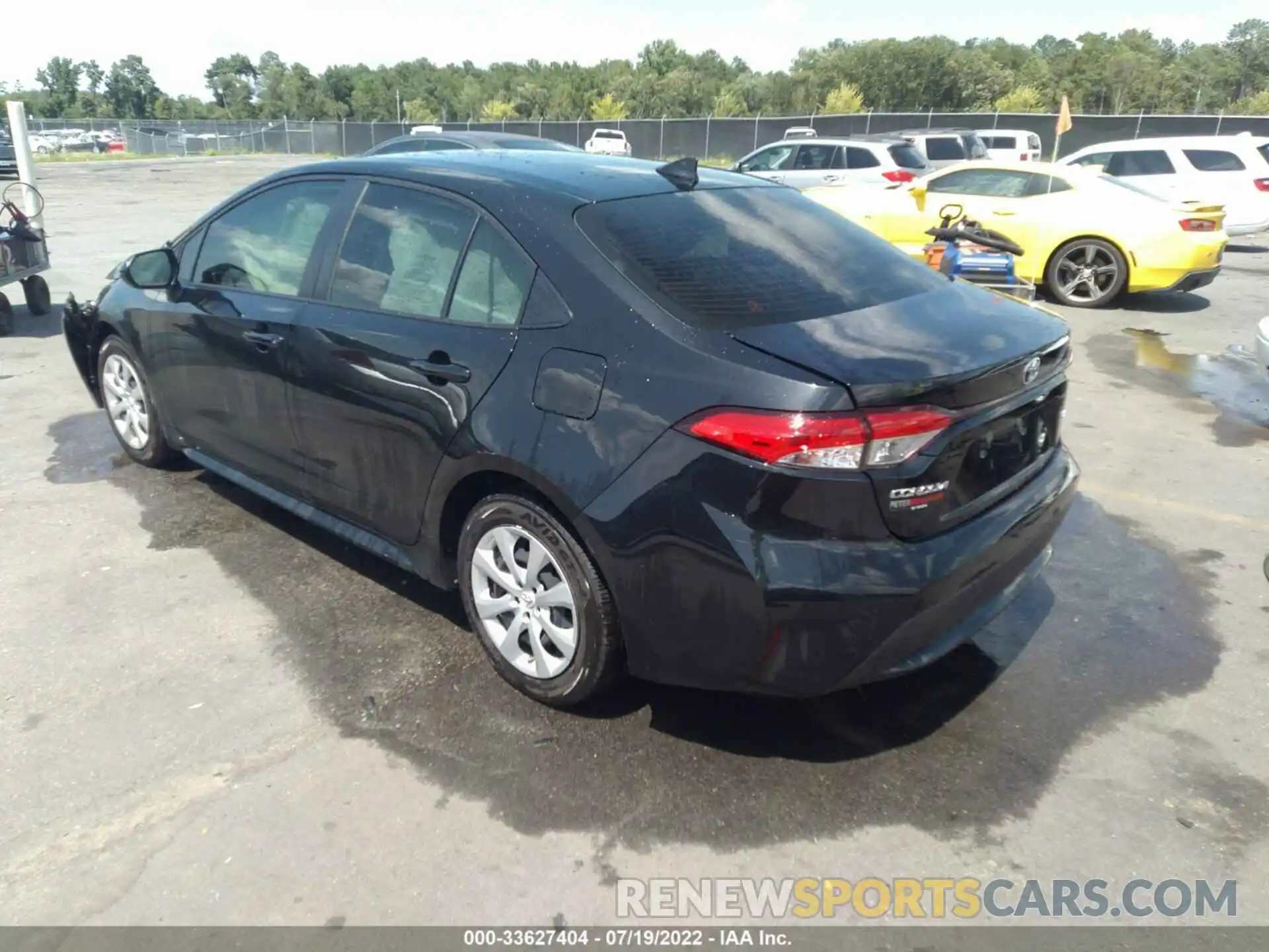 3 Photograph of a damaged car JTDEPMAE8MJ141191 TOYOTA COROLLA 2021