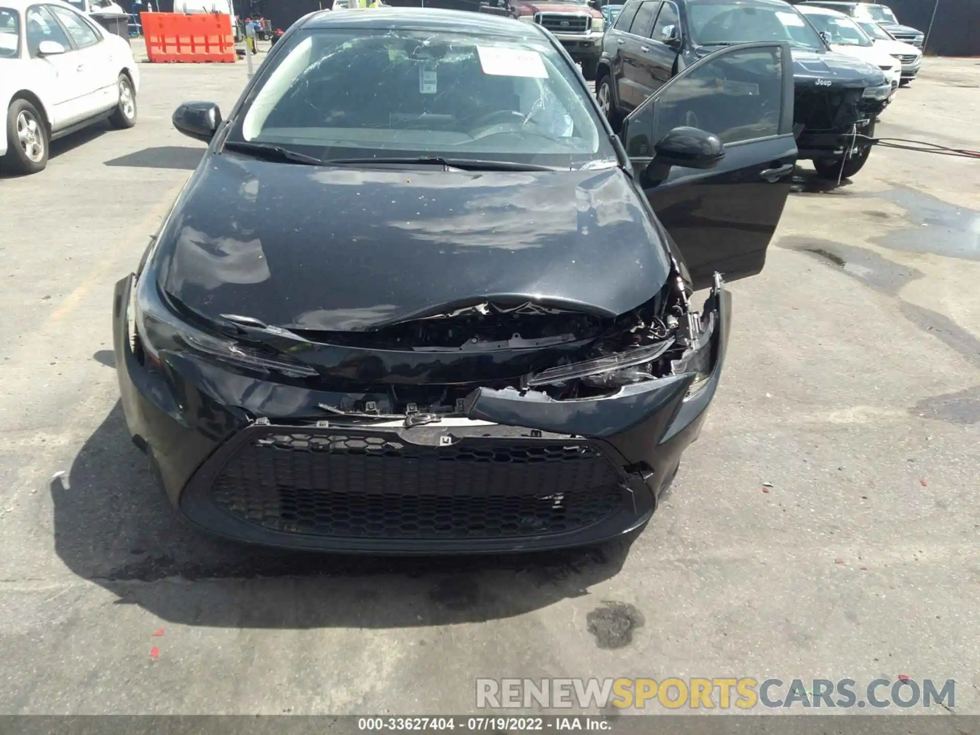 6 Photograph of a damaged car JTDEPMAE8MJ141191 TOYOTA COROLLA 2021