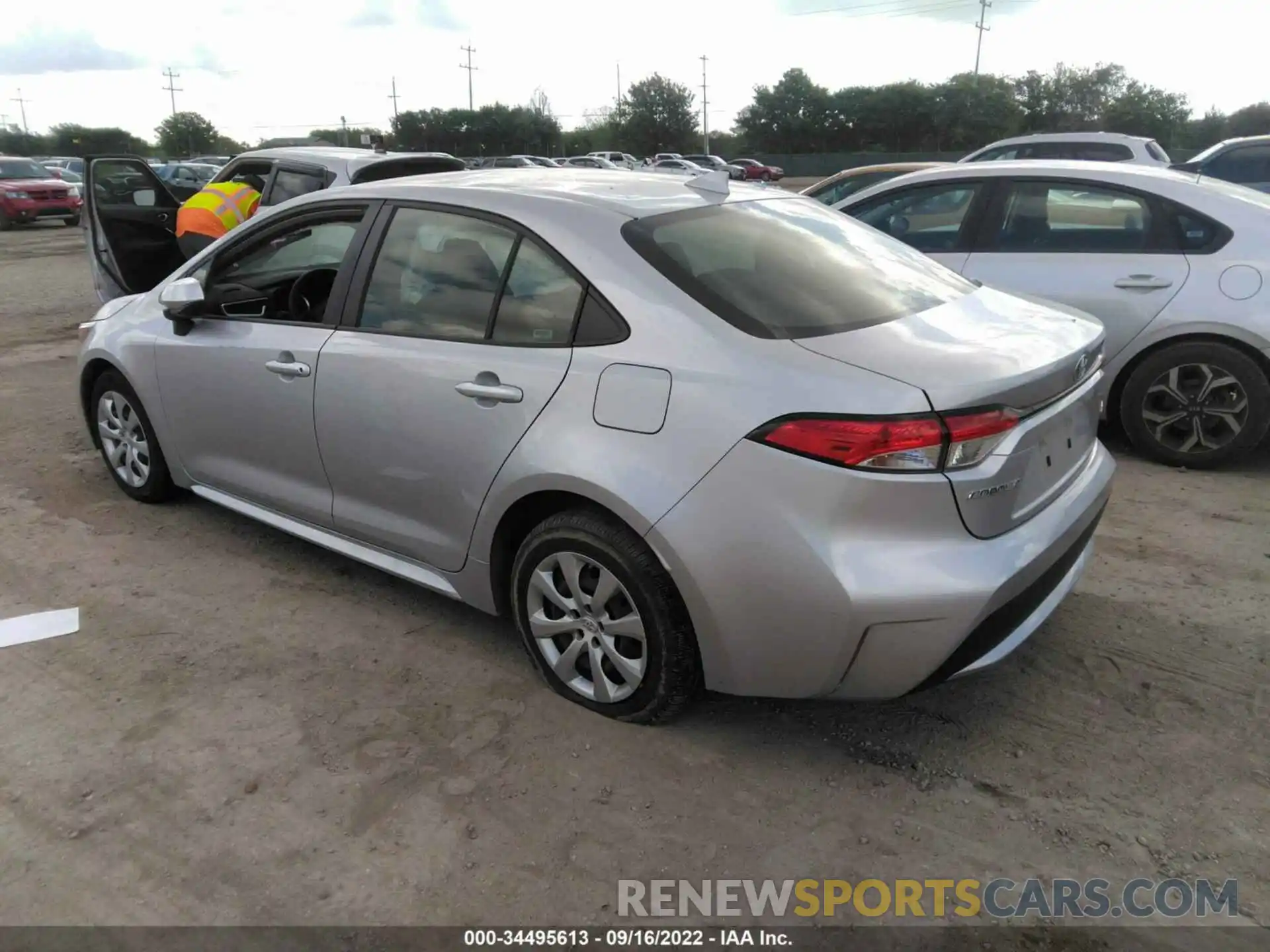 3 Photograph of a damaged car JTDEPMAE8MJ144253 TOYOTA COROLLA 2021