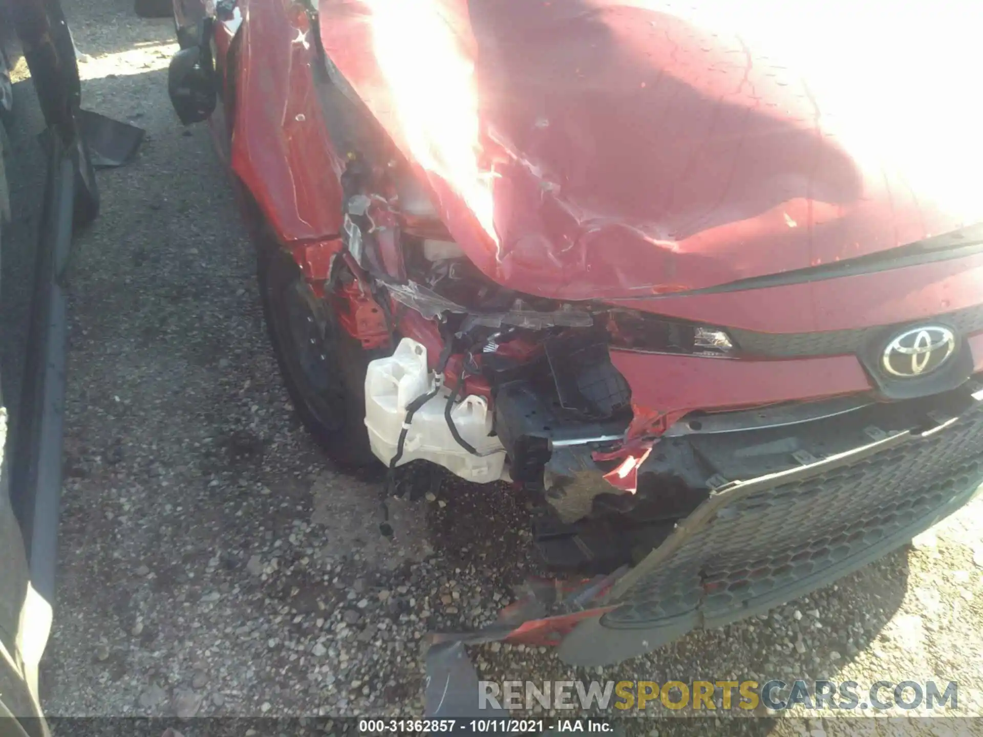 6 Photograph of a damaged car JTDEPMAE8MJ146052 TOYOTA COROLLA 2021