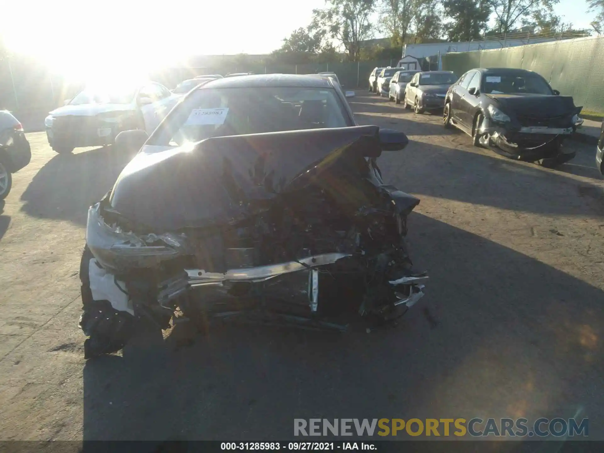 6 Photograph of a damaged car JTDEPMAE8MJ146066 TOYOTA COROLLA 2021