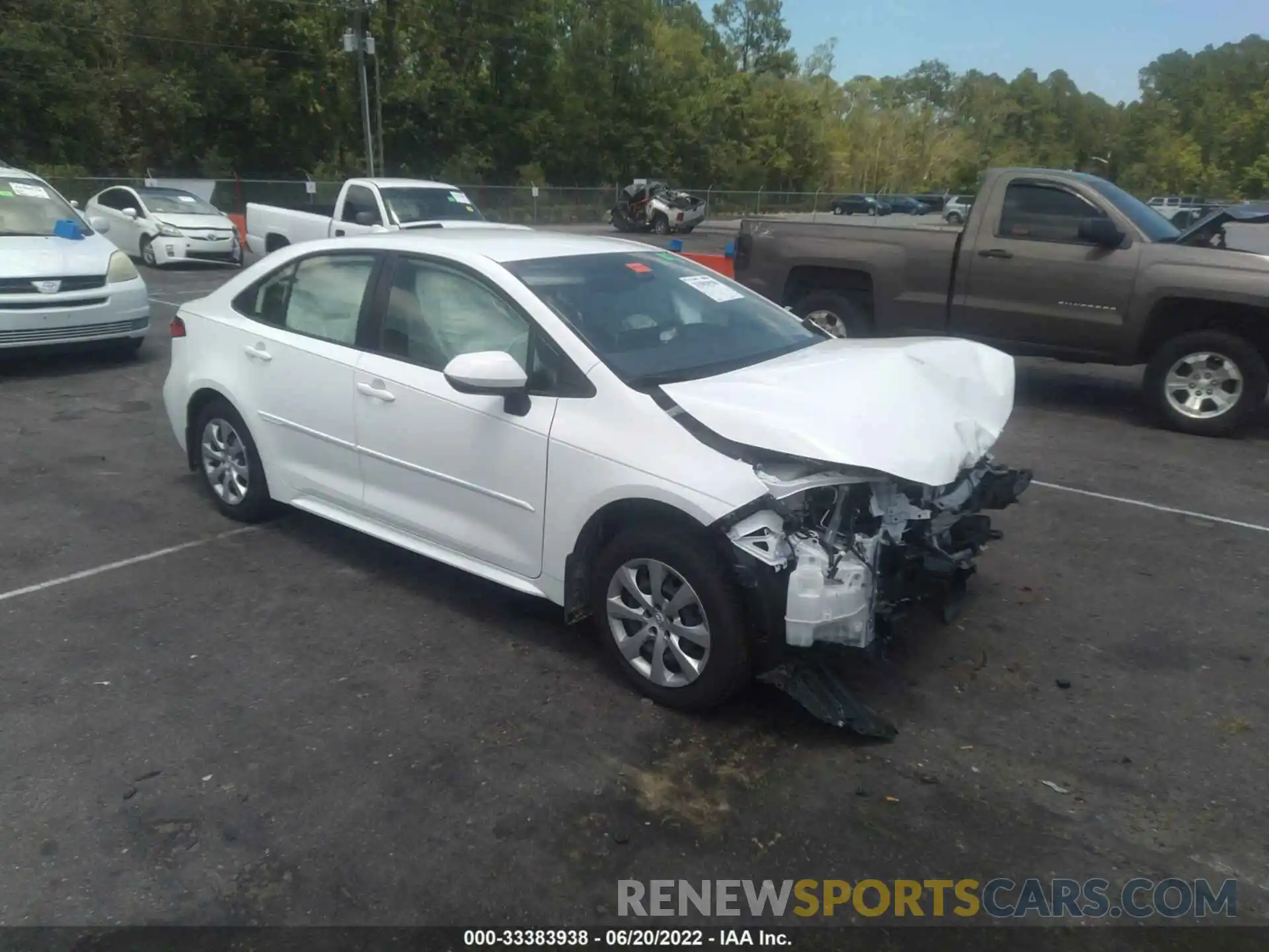 1 Photograph of a damaged car JTDEPMAE8MJ146469 TOYOTA COROLLA 2021