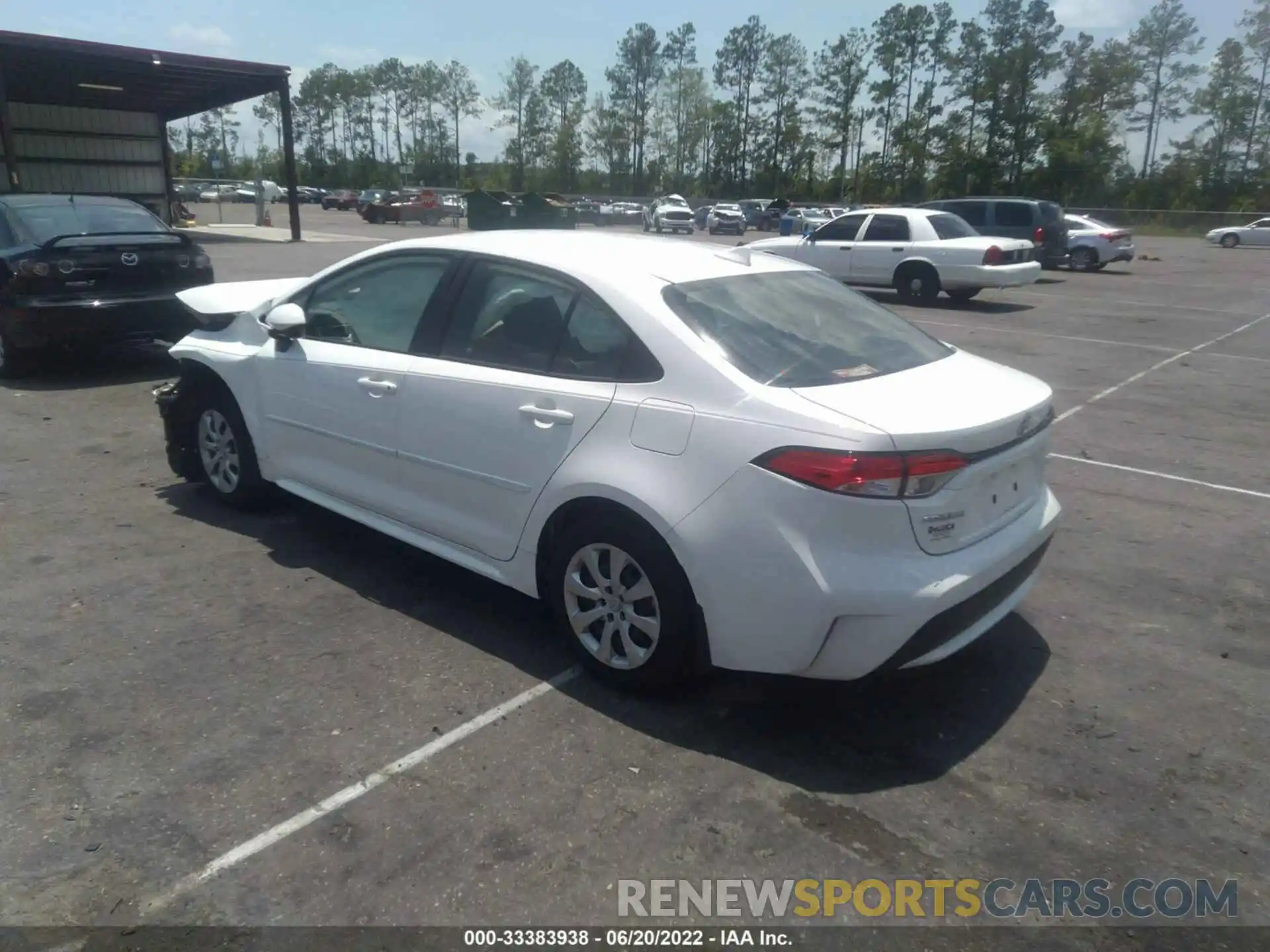 3 Photograph of a damaged car JTDEPMAE8MJ146469 TOYOTA COROLLA 2021