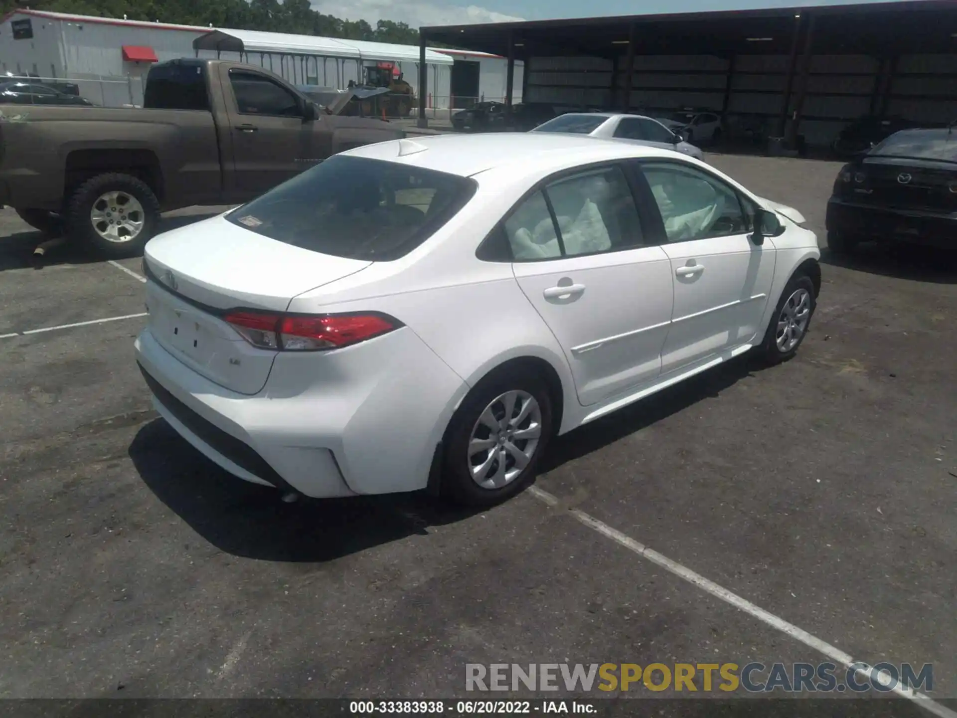 4 Photograph of a damaged car JTDEPMAE8MJ146469 TOYOTA COROLLA 2021