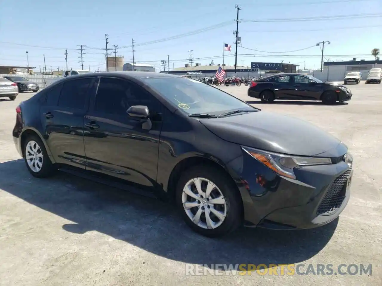 1 Photograph of a damaged car JTDEPMAE8MJ149873 TOYOTA COROLLA 2021