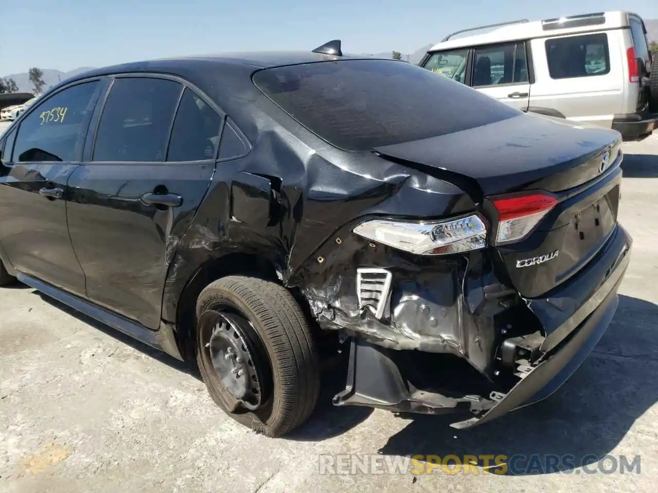 9 Photograph of a damaged car JTDEPMAE8MJ149873 TOYOTA COROLLA 2021