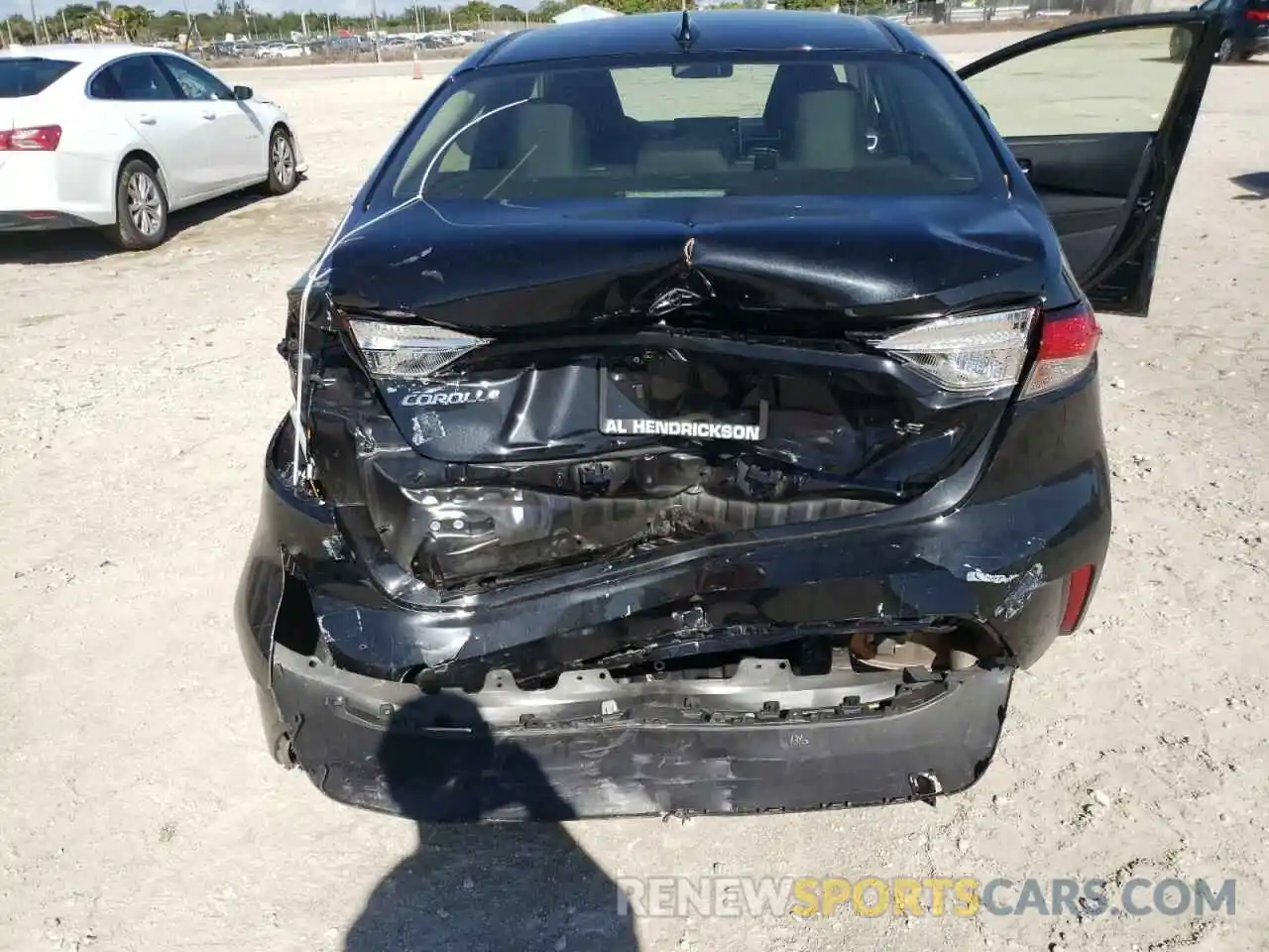 9 Photograph of a damaged car JTDEPMAE8MJ149887 TOYOTA COROLLA 2021