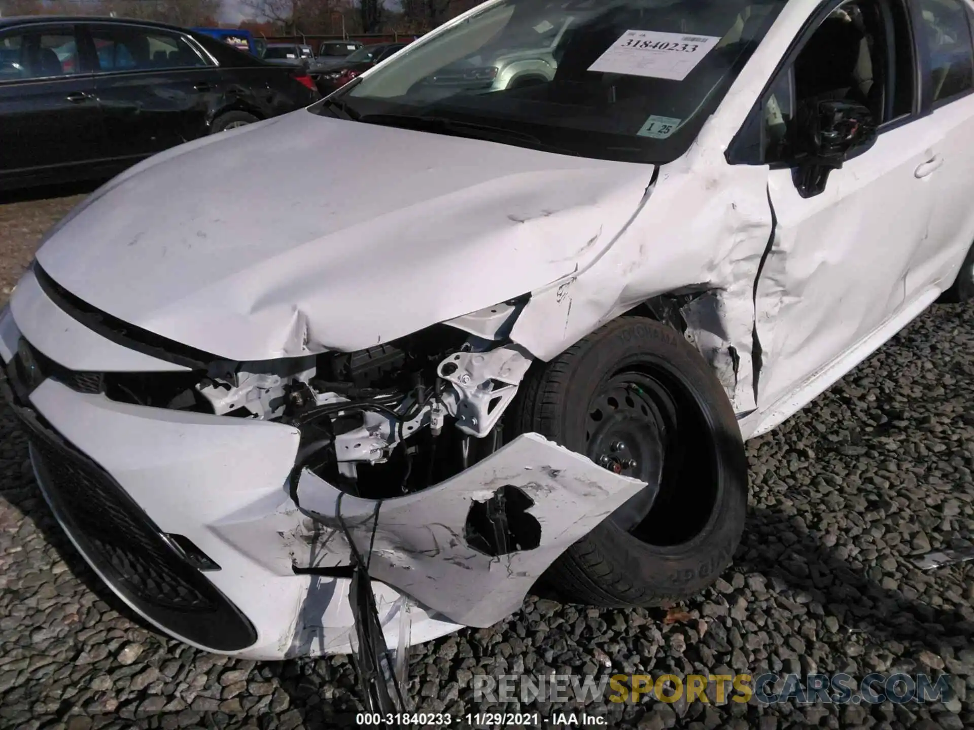 6 Photograph of a damaged car JTDEPMAE8MJ150537 TOYOTA COROLLA 2021