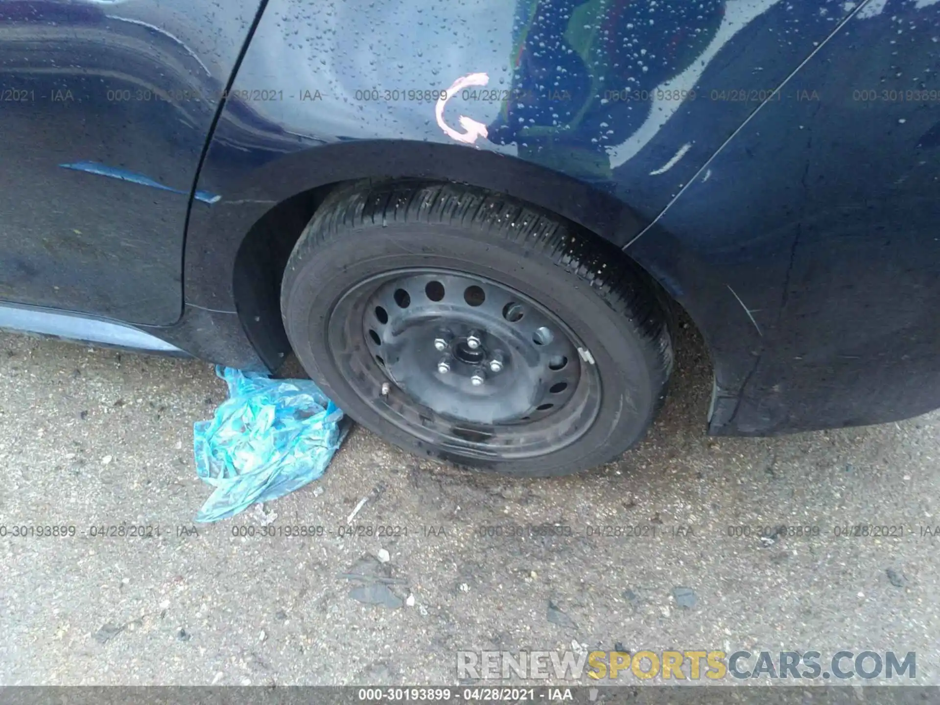 13 Photograph of a damaged car JTDEPMAE8MJ152823 TOYOTA COROLLA 2021