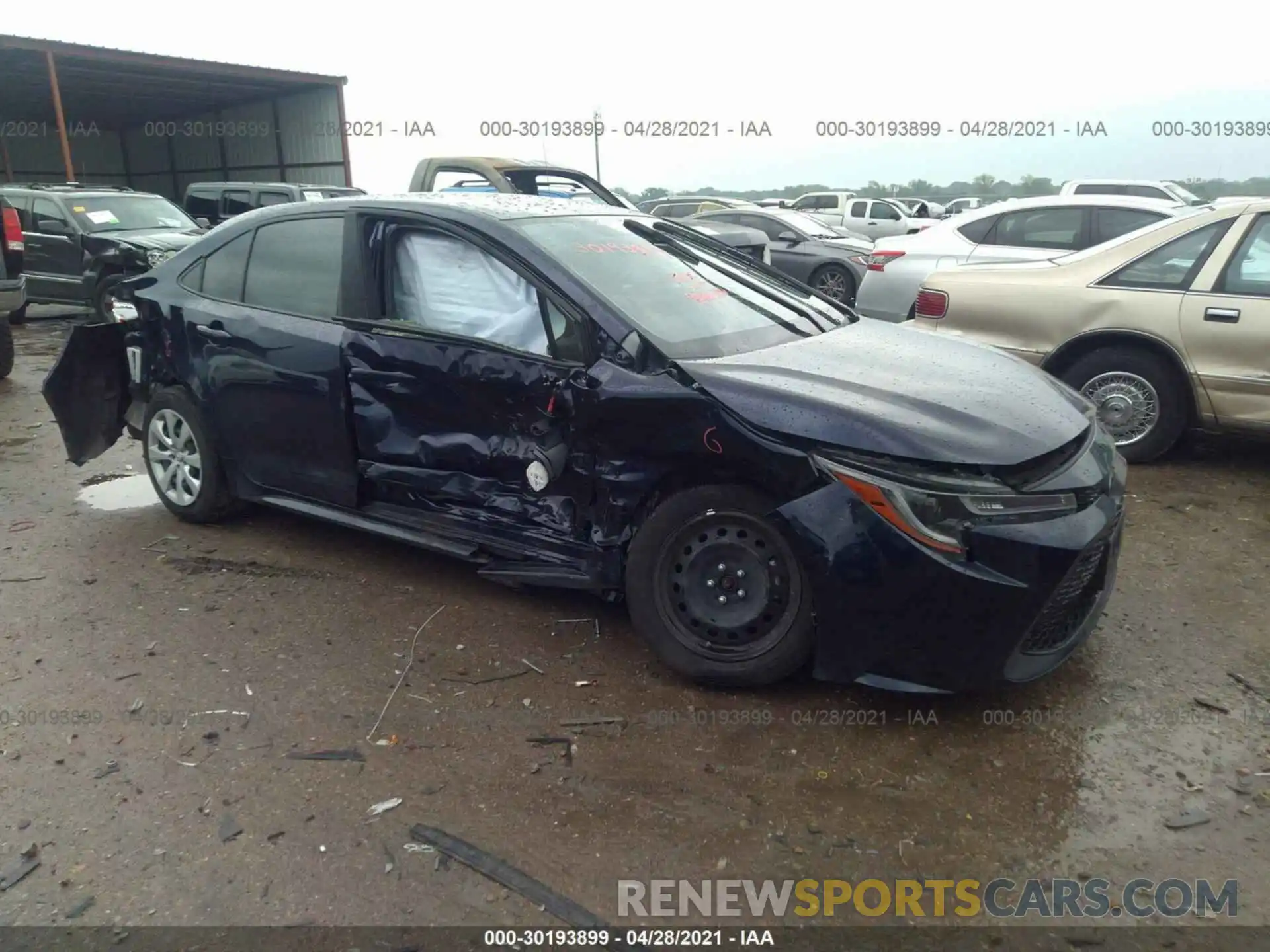 6 Photograph of a damaged car JTDEPMAE8MJ152823 TOYOTA COROLLA 2021